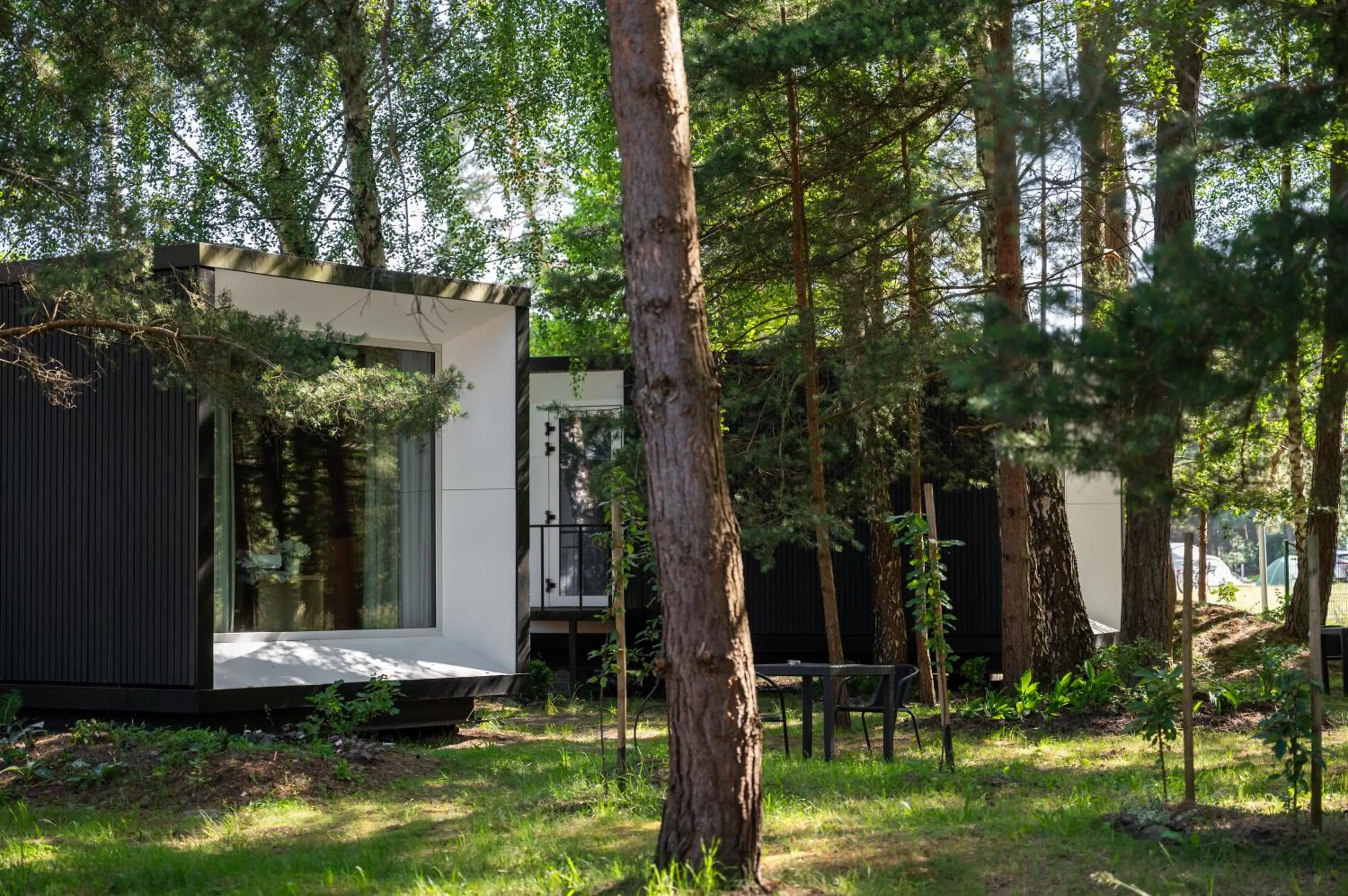 Facade/entrance in Hotel Palanga Camping