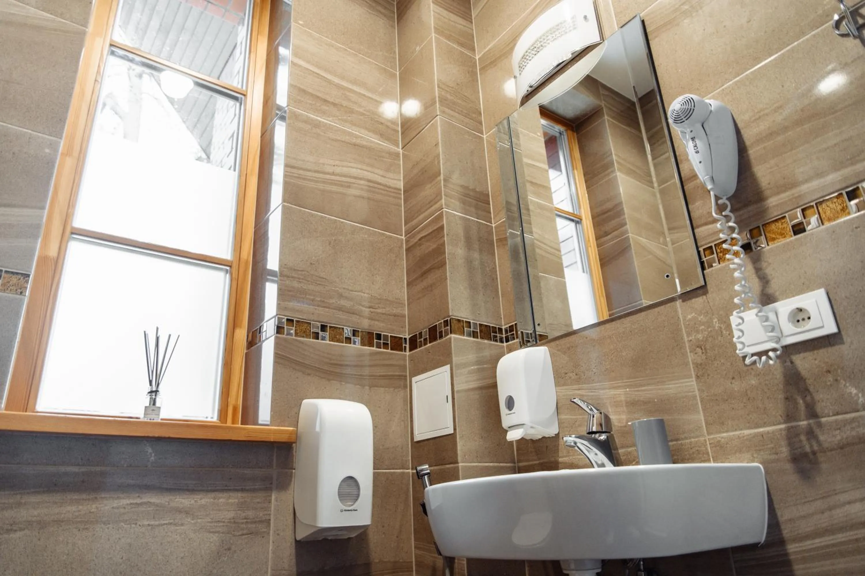 Bathroom in Hotel Palanga Camping