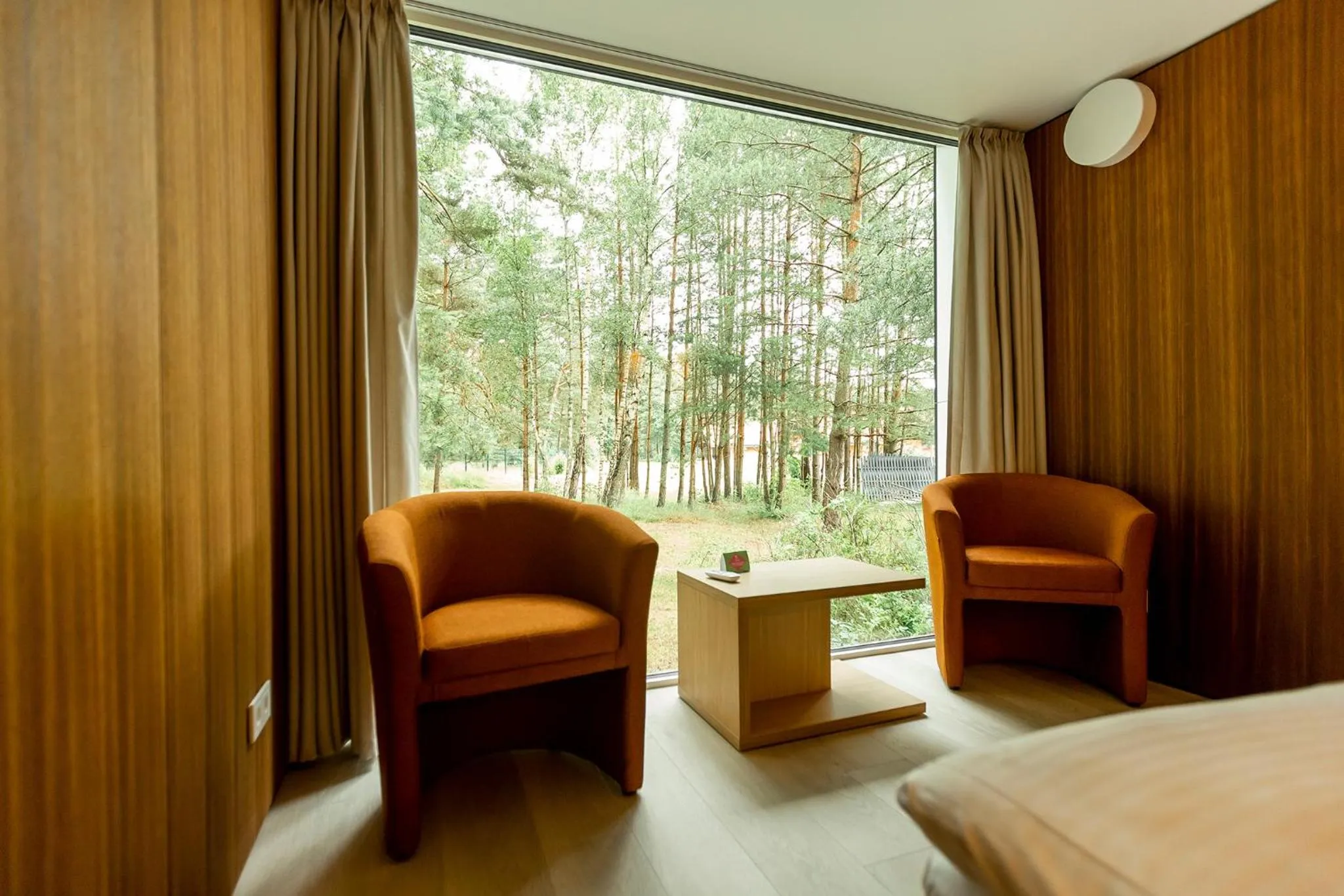 Garden view in Hotel Palanga Camping