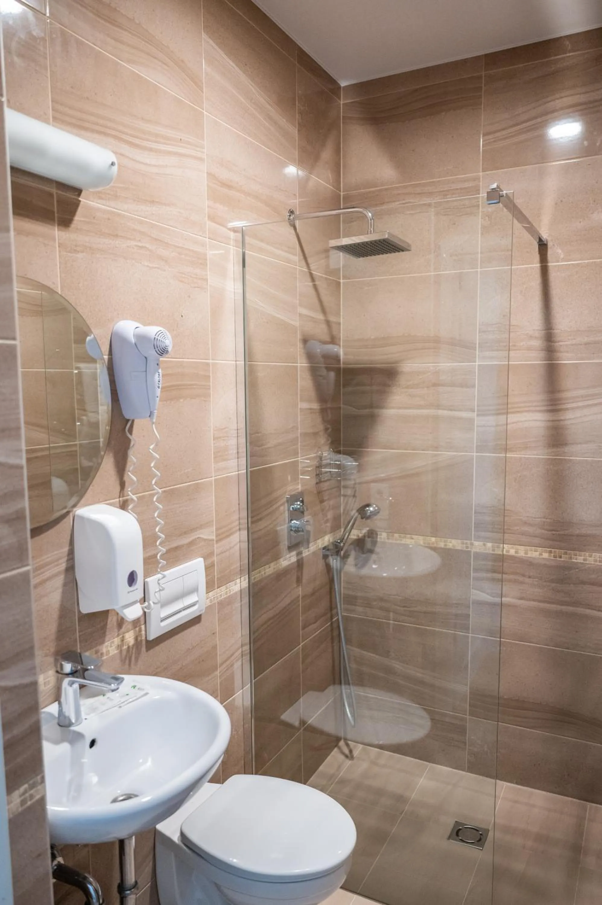 Shower in Hotel Palanga Camping