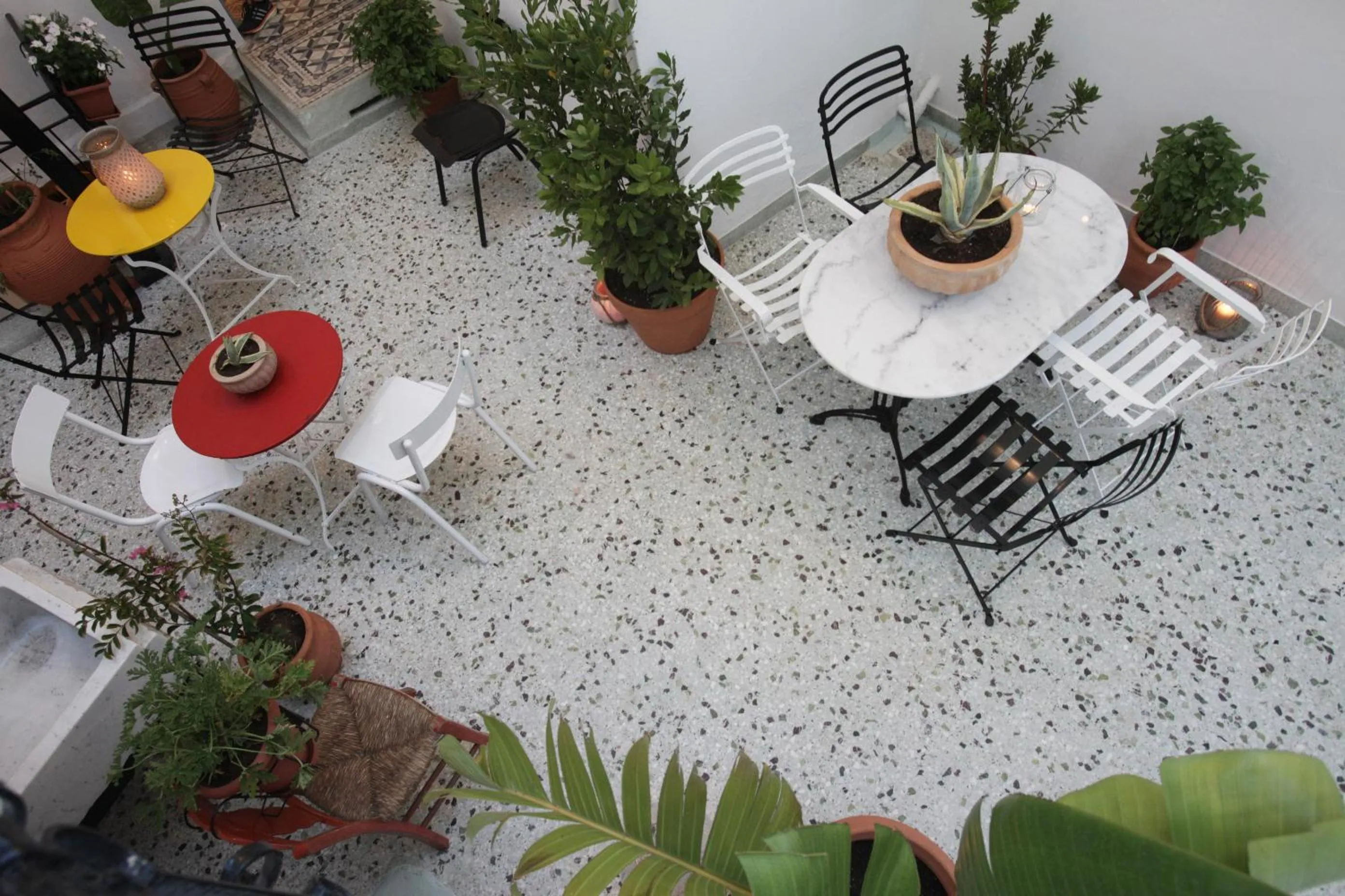 Patio in Live in Athens, THISEIO Historic House