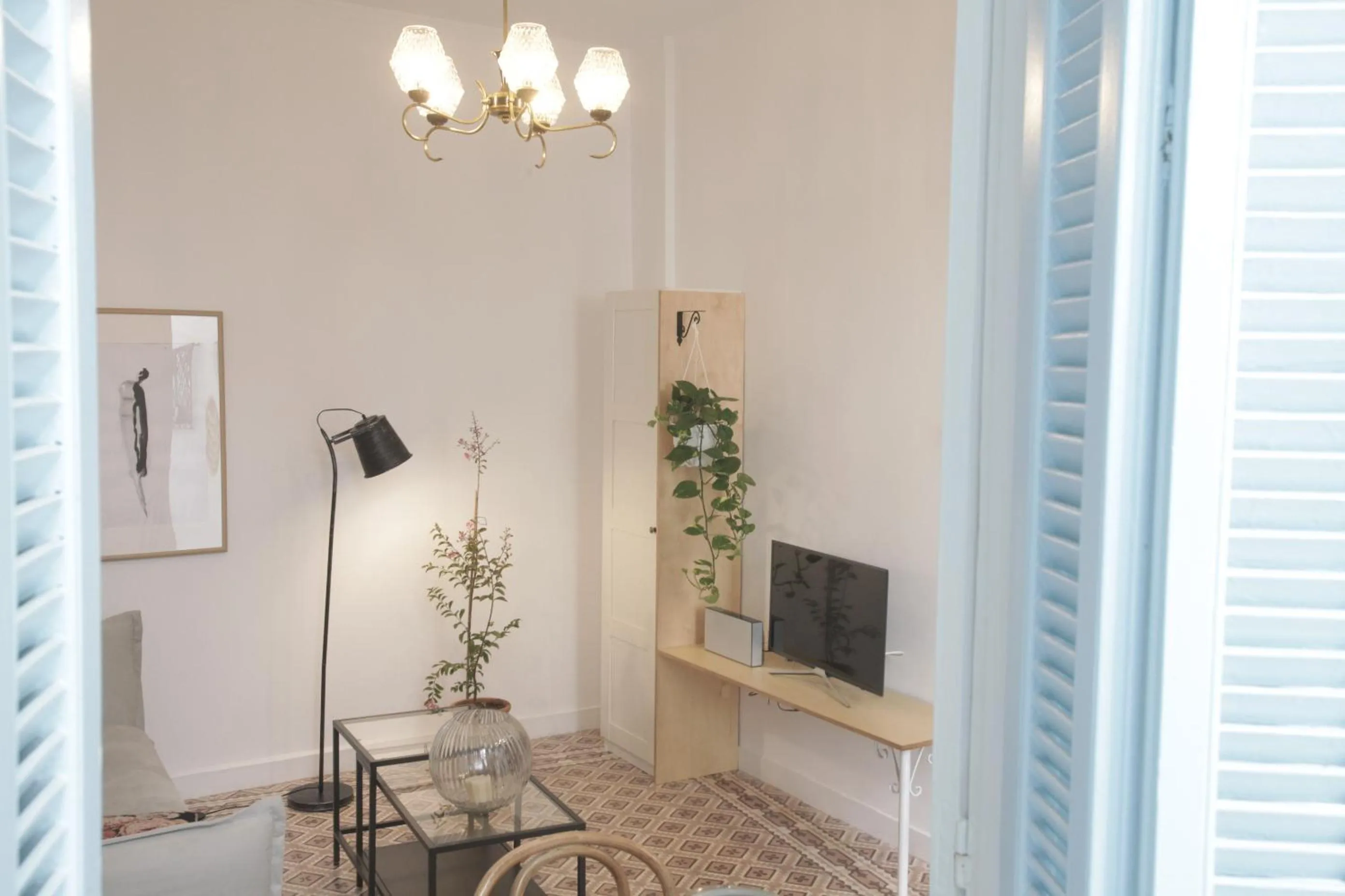 Living room in Live in Athens, THISEIO Historic House