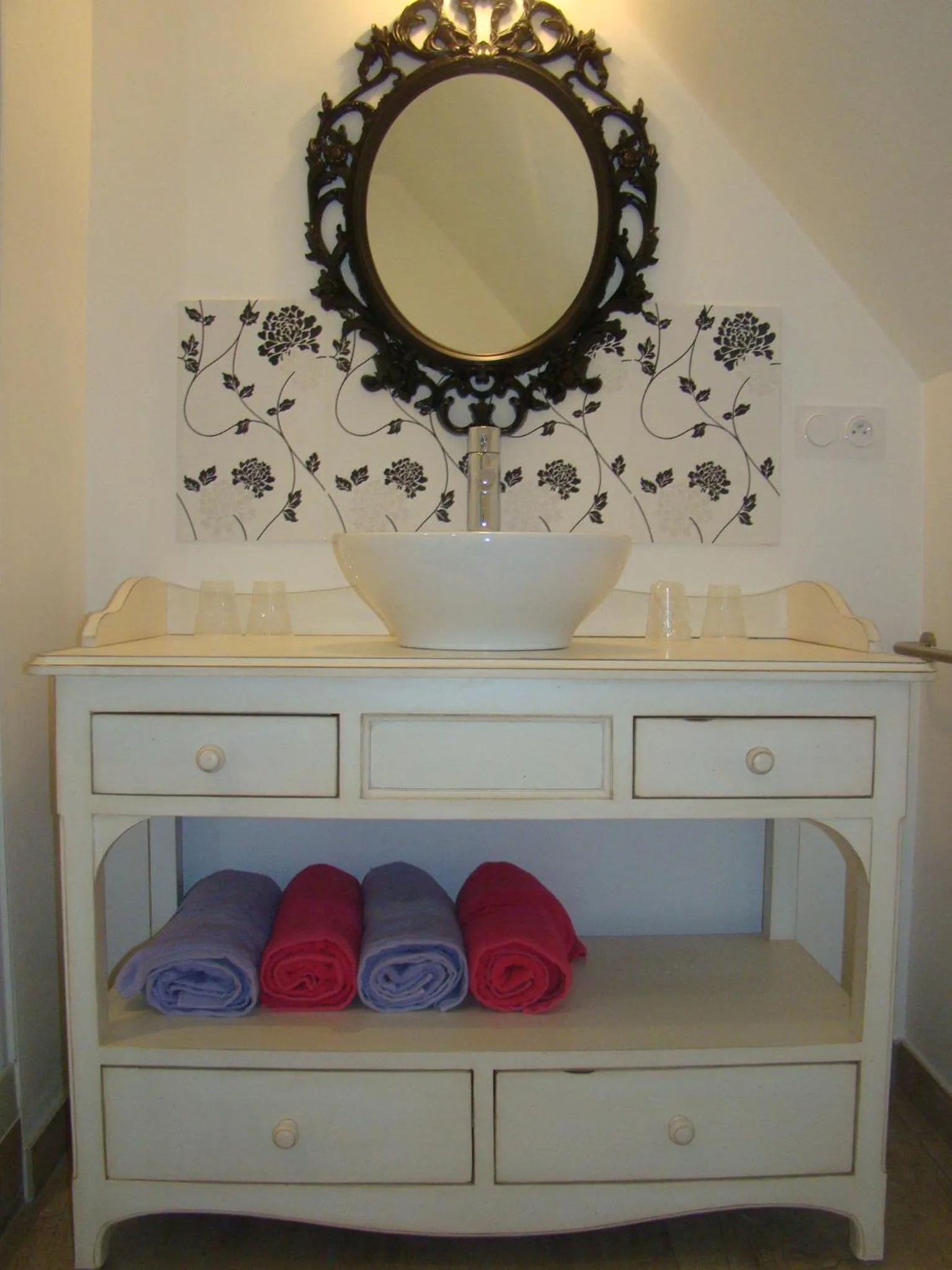 Bathroom in Manoir de la Ville Marie