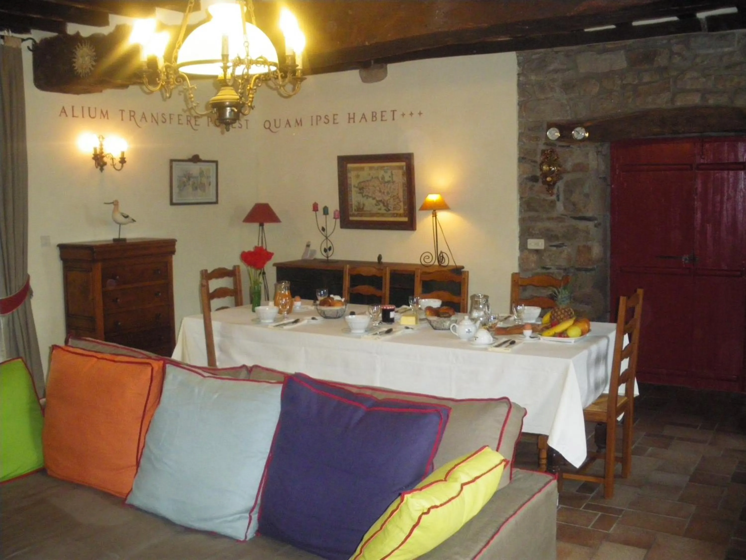 Living room in Manoir de la Ville Marie