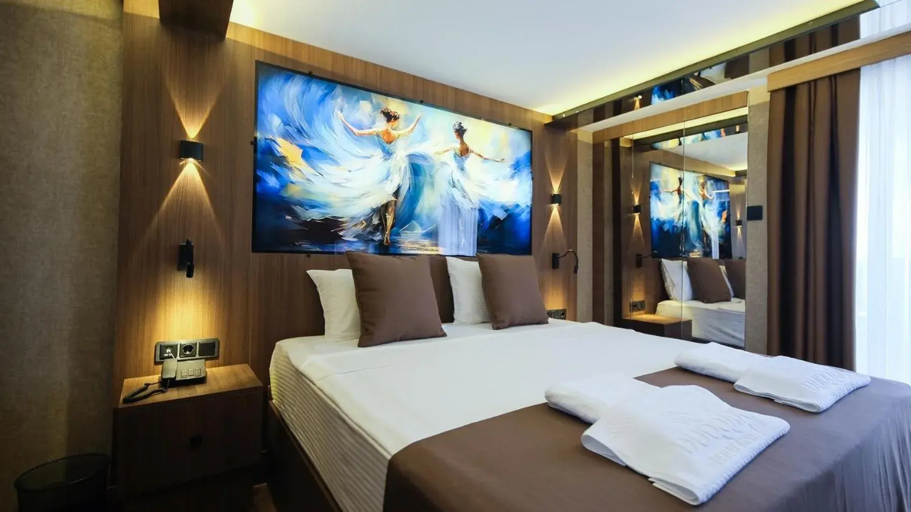 Bed in duqqan deluxe hotel Bed in duqqan deluxe hotel