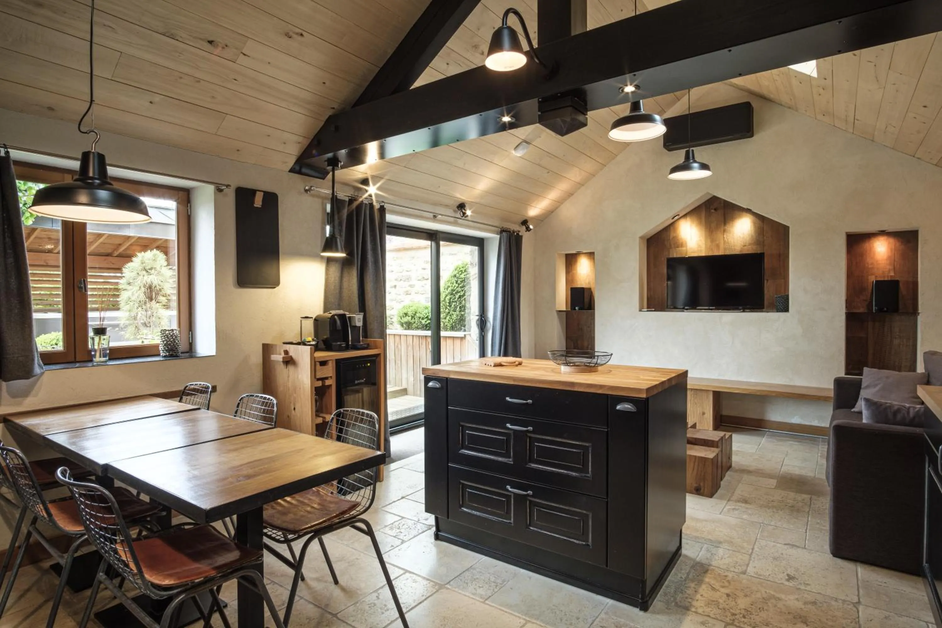 Living room in Le Domaine des Prés Verts Suites & Chambres avec Jacuzzi Privatif