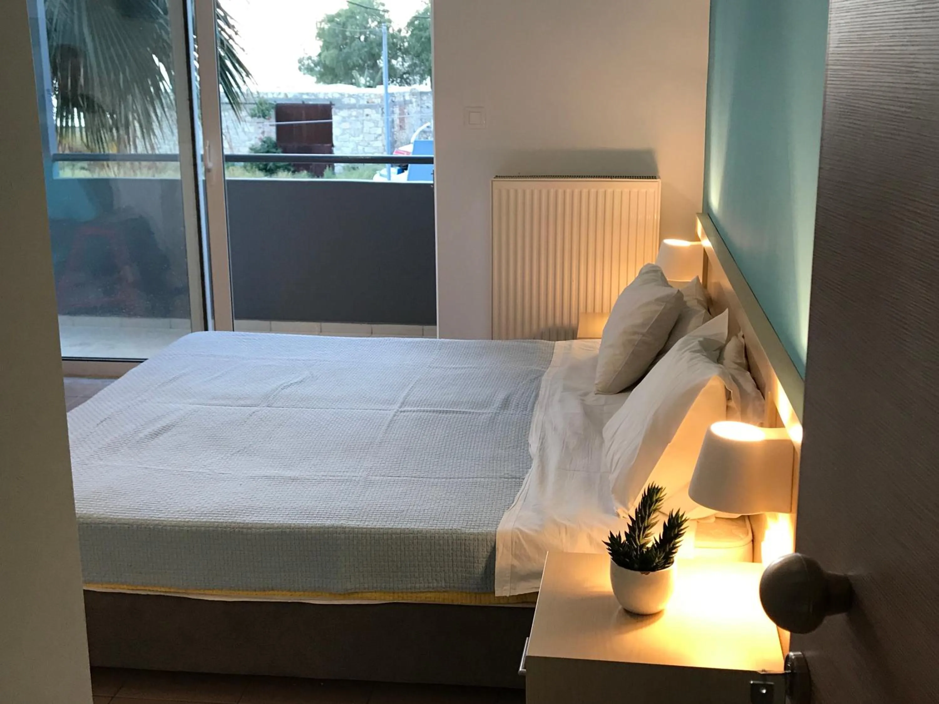 Bed in Kleanthi Studios