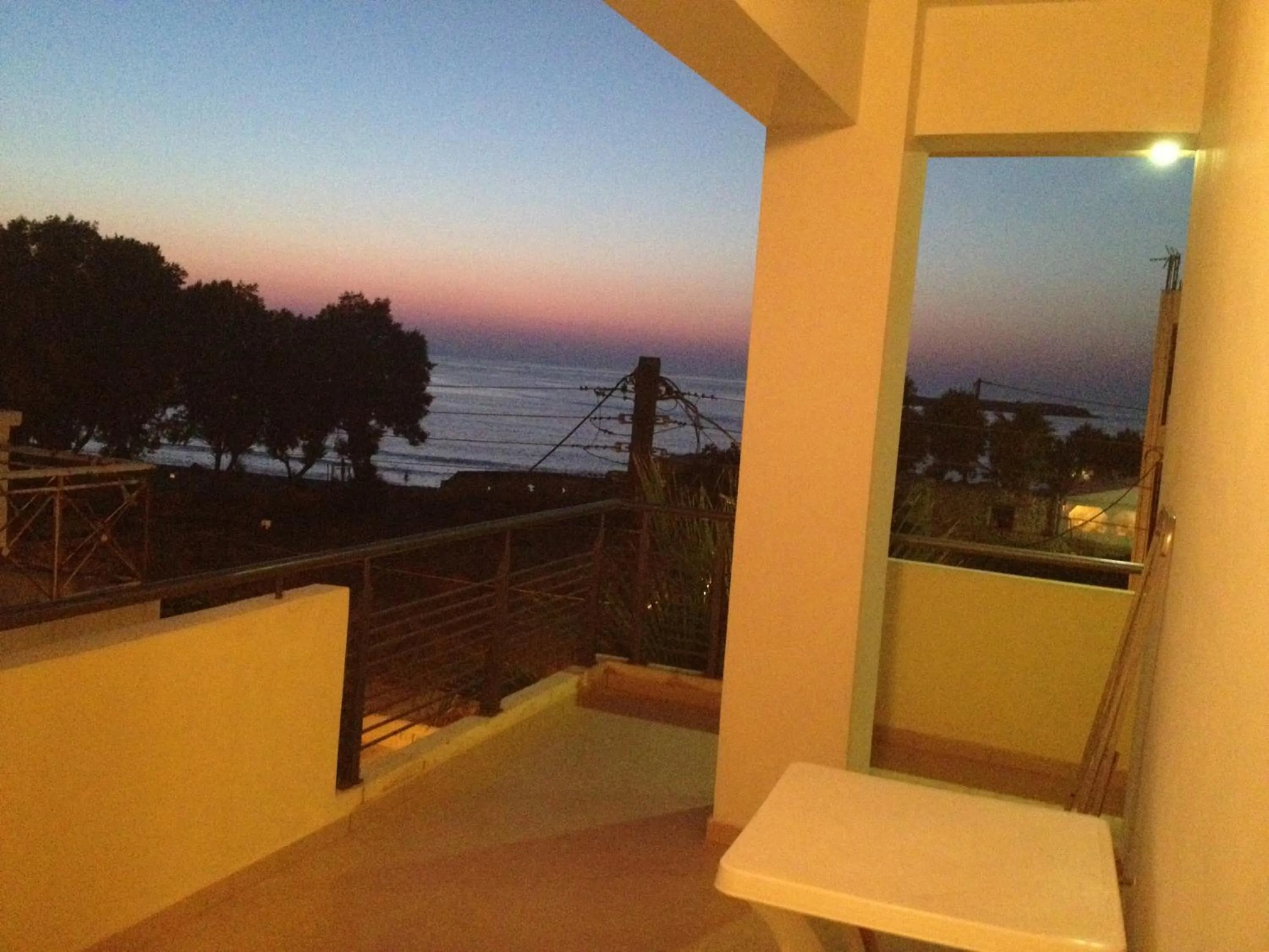 Balcony/Terrace in Kleanthi Studios