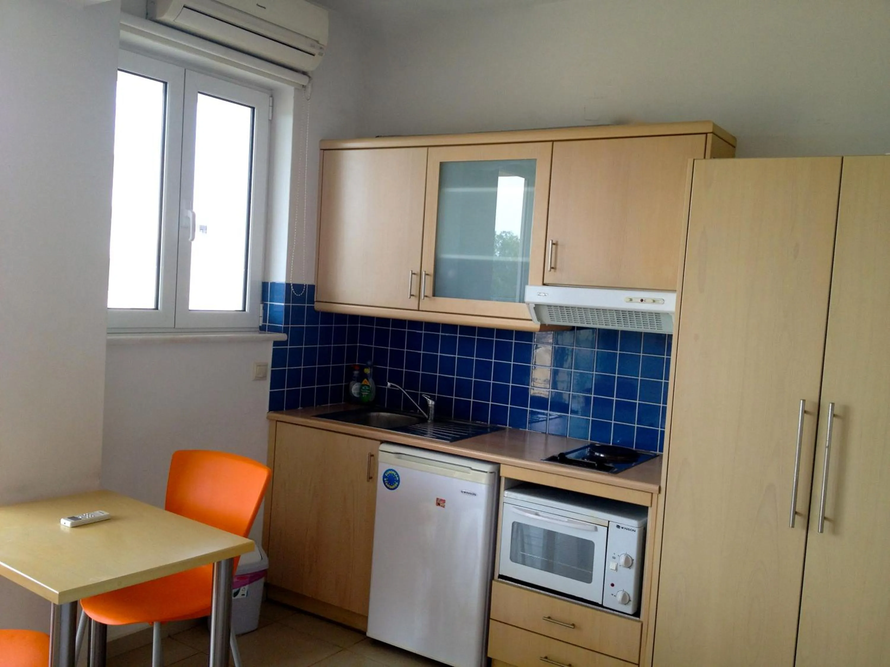 Kitchen or kitchenette in Kleanthi Studios