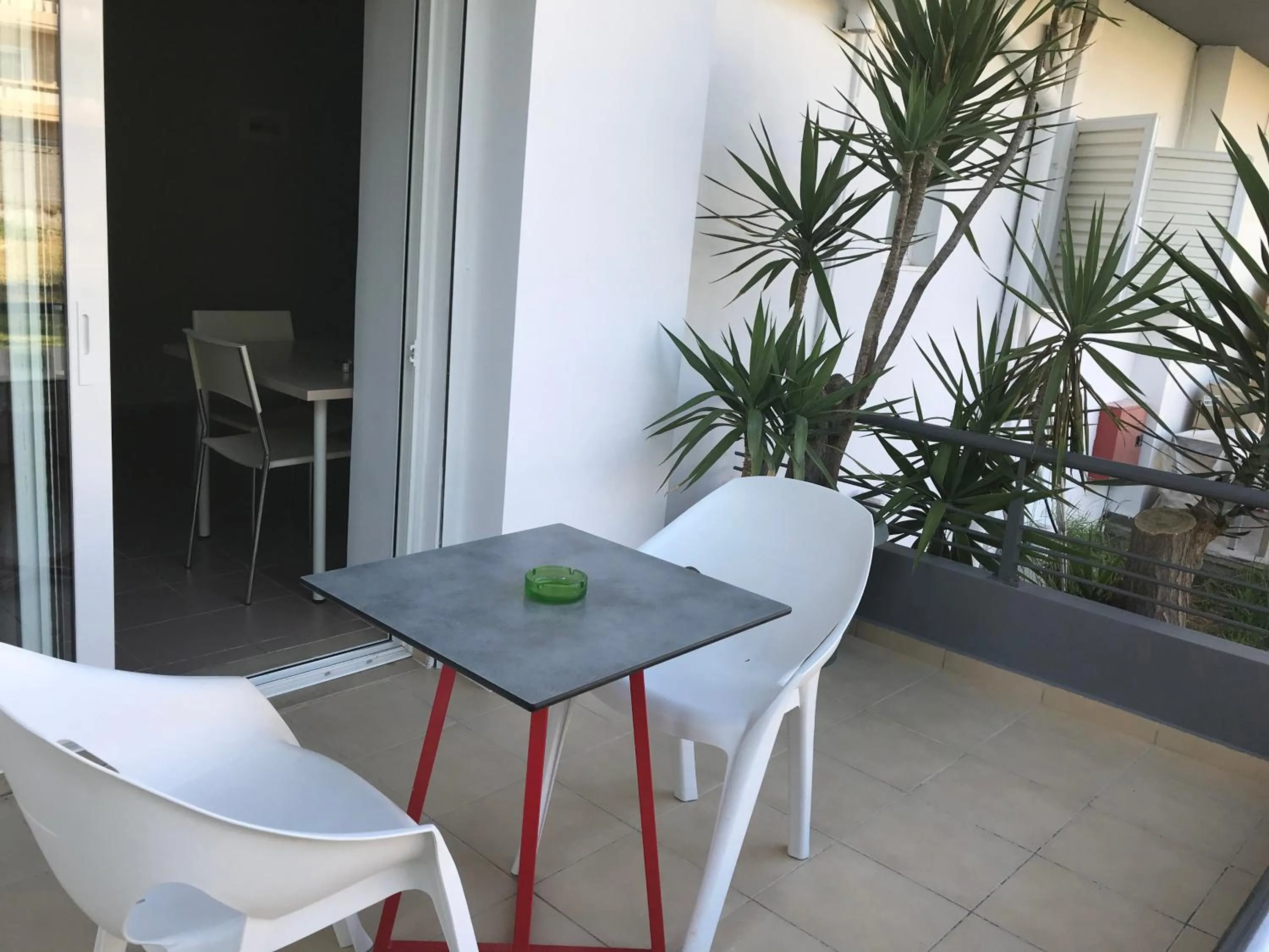 Balcony/Terrace in Kleanthi Studios