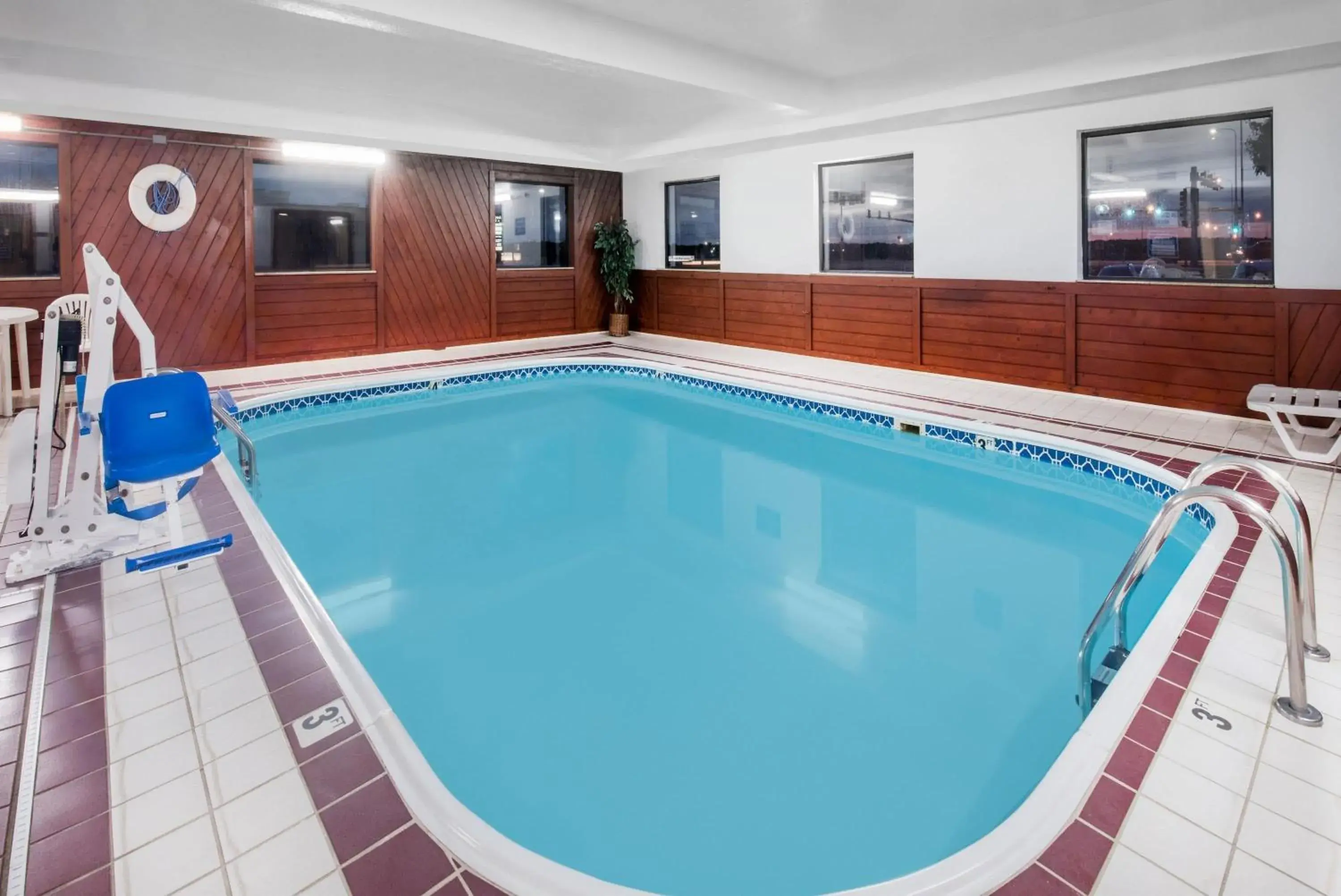 Pool view in Days Inn by Wyndham Watertown Pool view in Days Inn by Wyndham Watertown