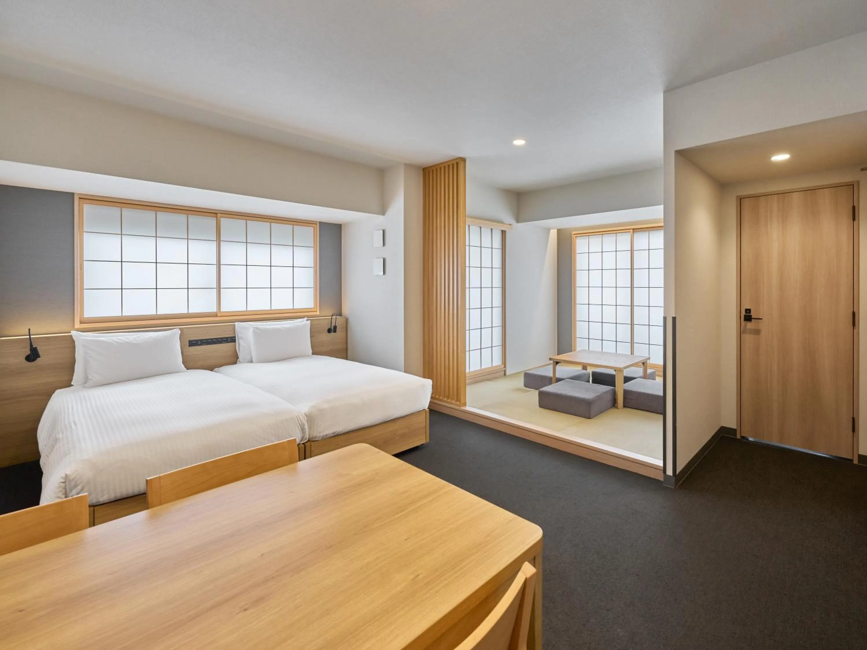 Photo of the whole room, Bed in MIMARU Tokyo Ueno Inaricho