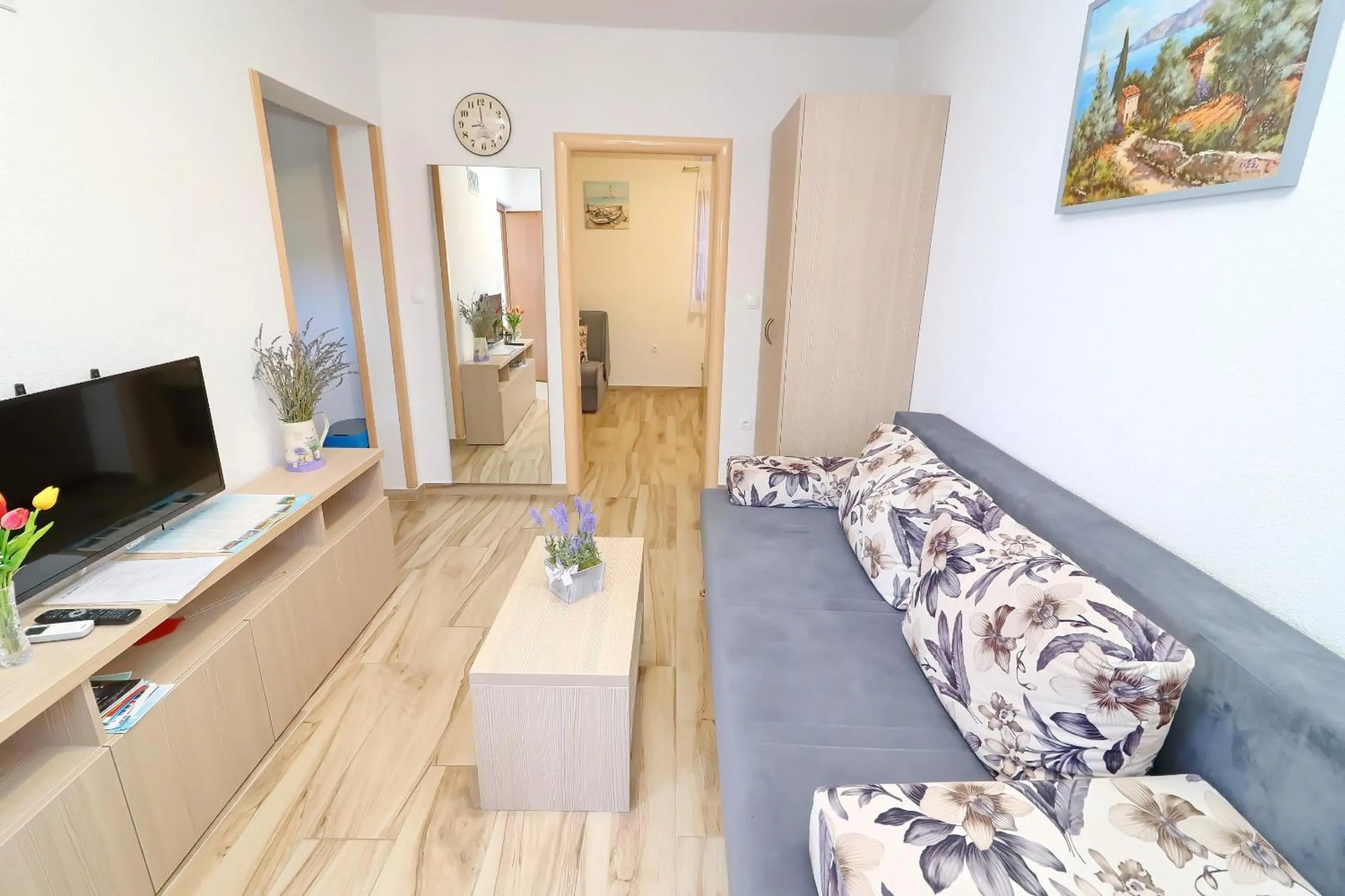 Living room in Seaside Apartments Hrkać