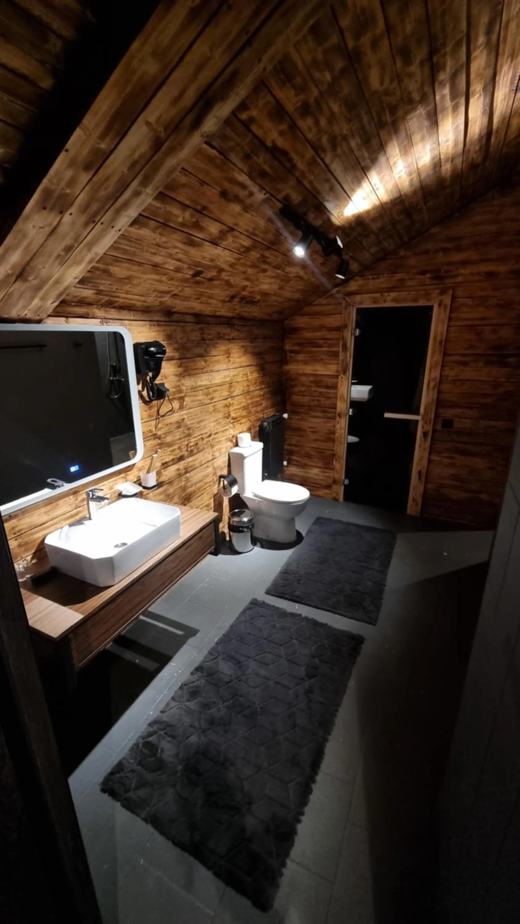 Bed in Shymbulak Resort Hotel