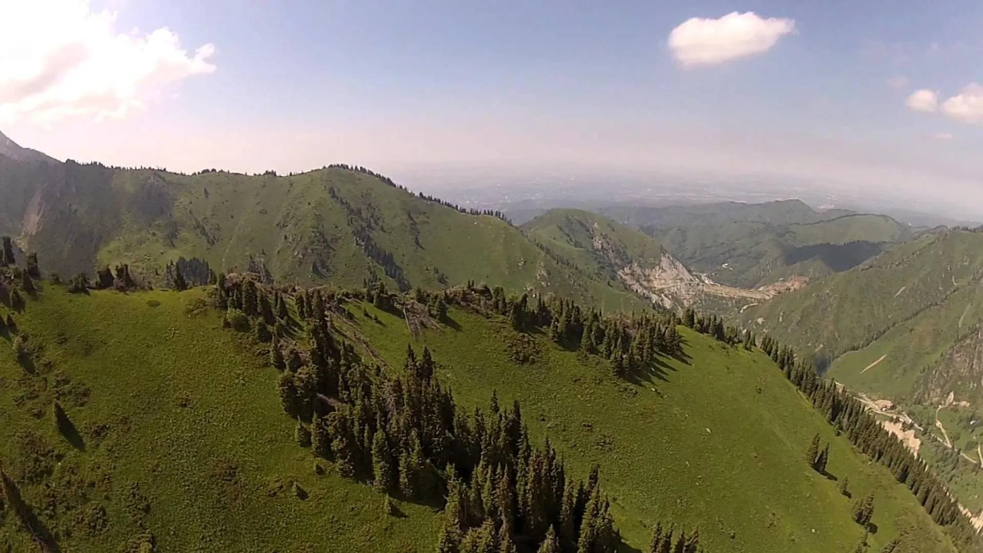 Natural landscape in Shymbulak Resort Hotel