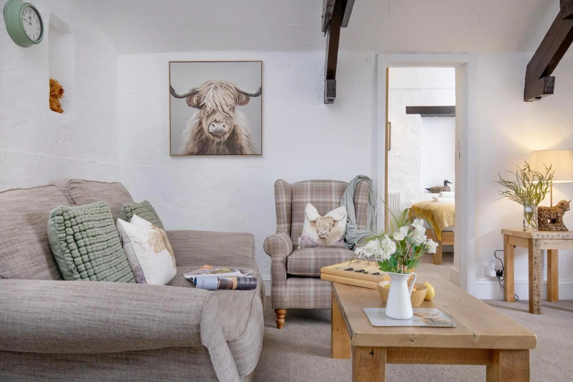 Living room in Jasmine Cottage