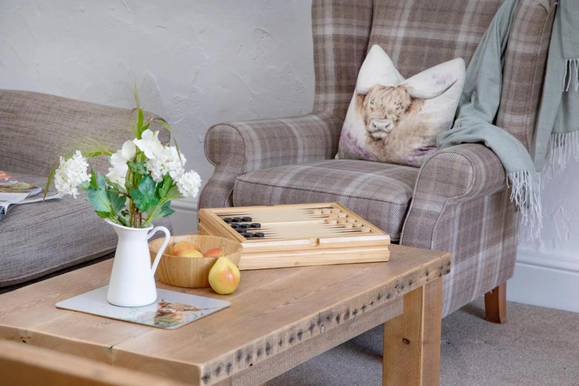 Living room in Jasmine Cottage