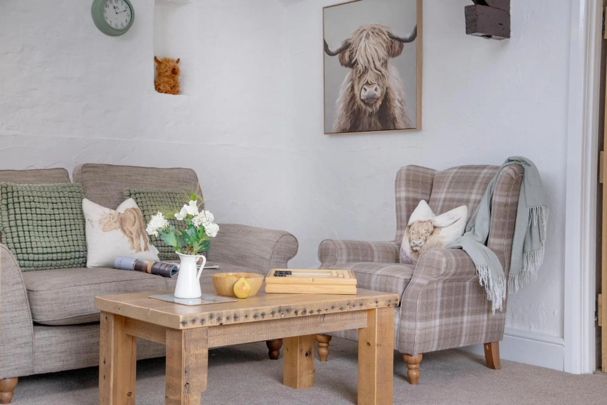 Living room in Jasmine Cottage
