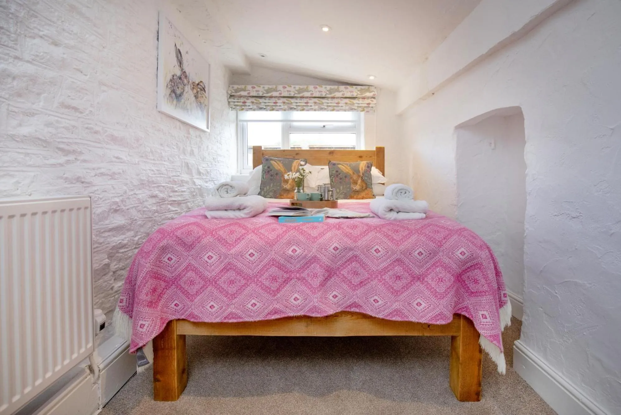 Bed in Jasmine Cottage