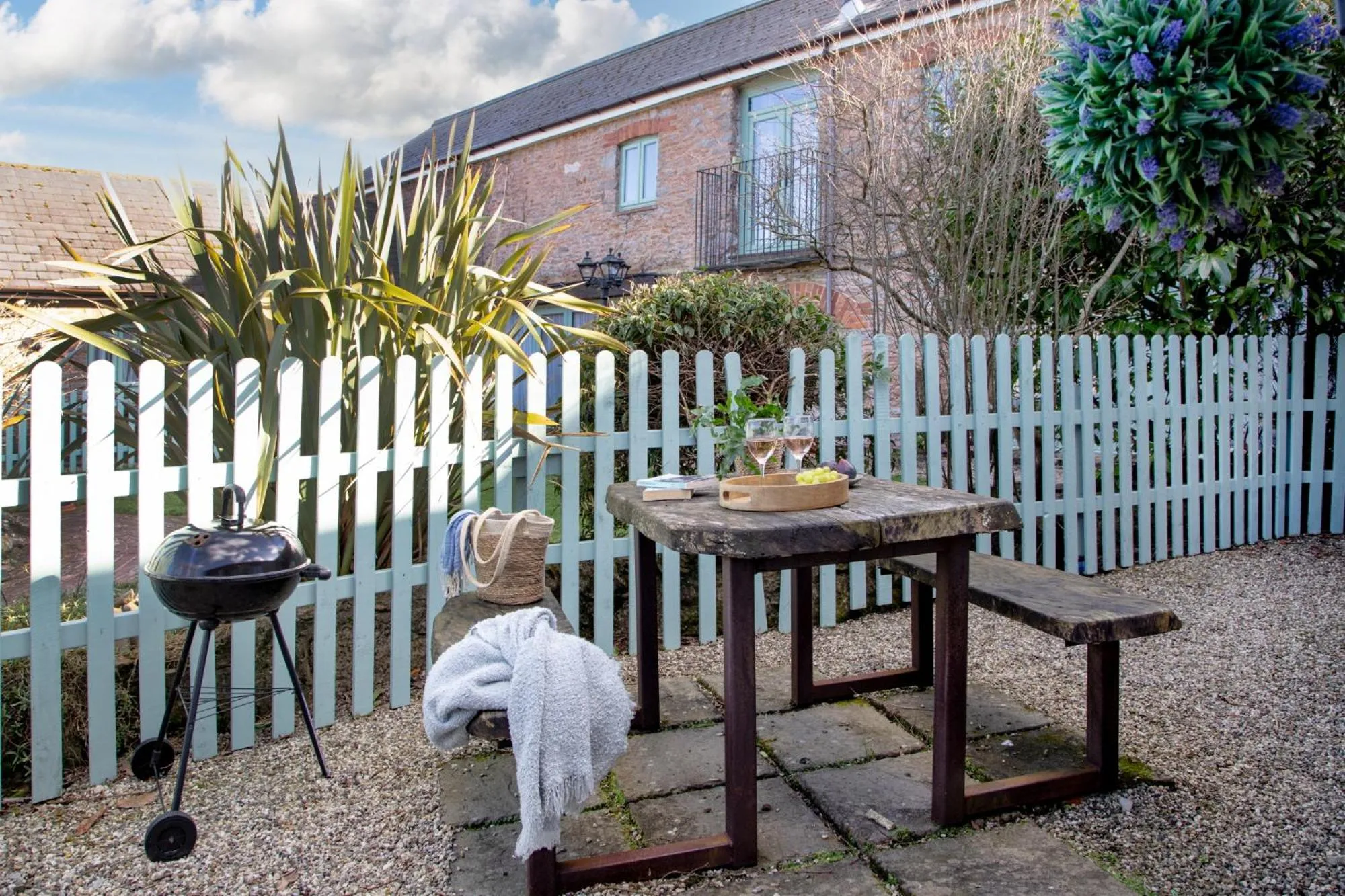 Patio in Rose Cottage