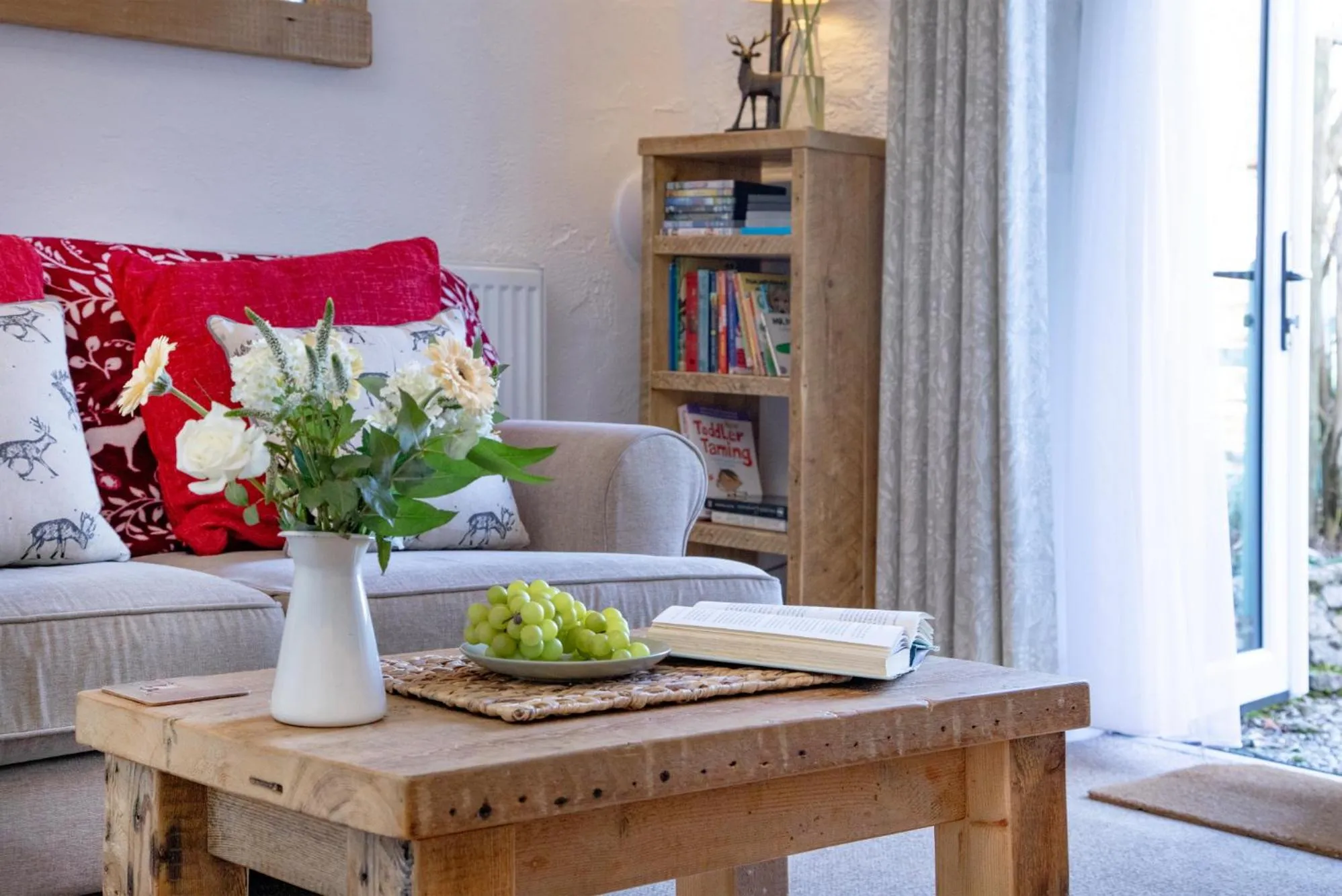 Living room in Rose Cottage