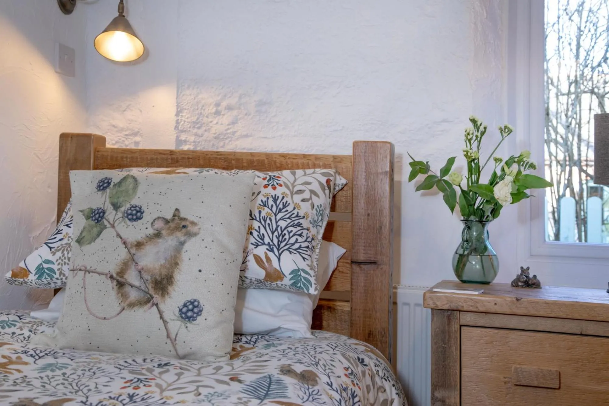 Bed in Rose Cottage