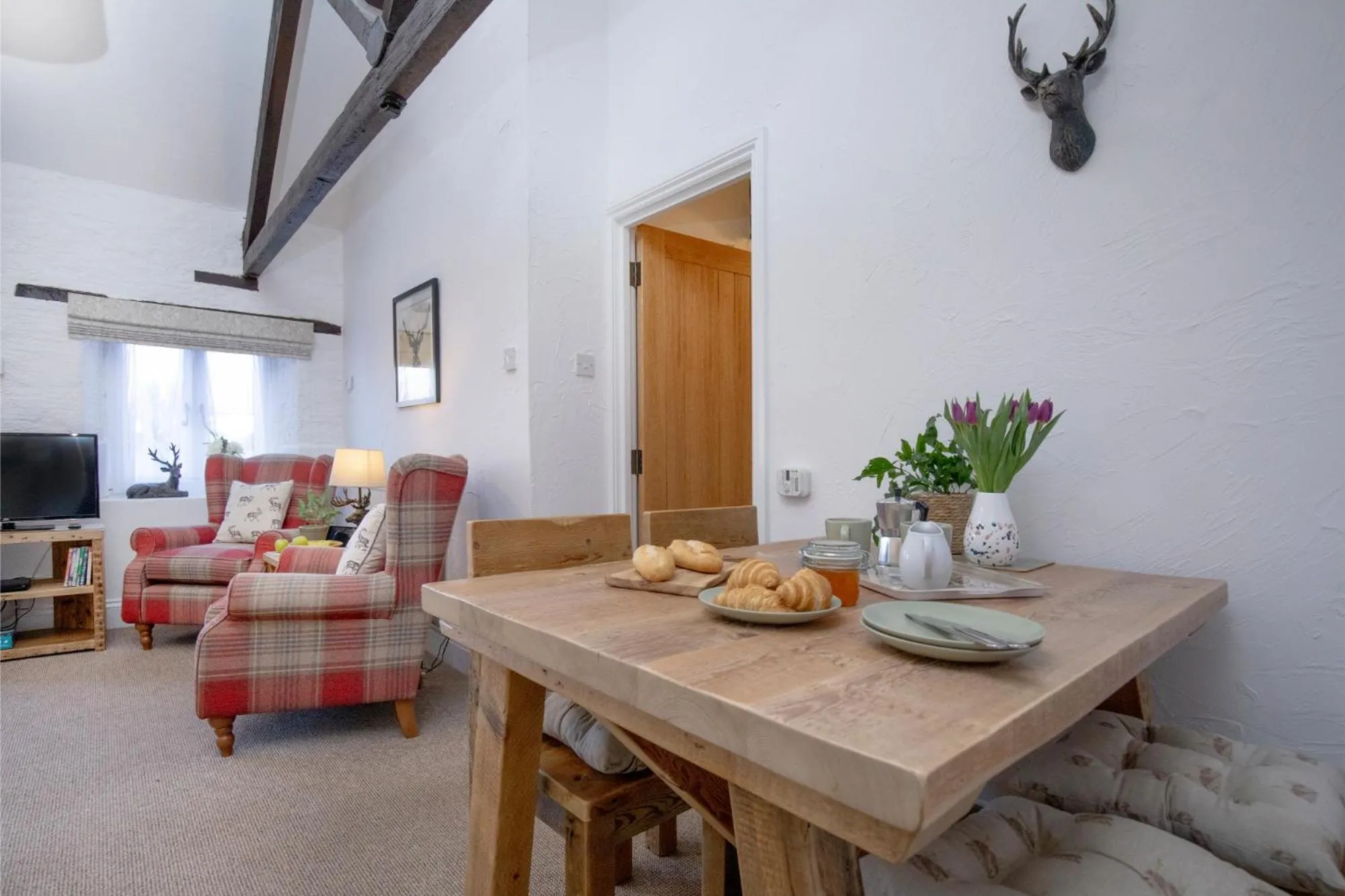 Living room in Rose Cottage