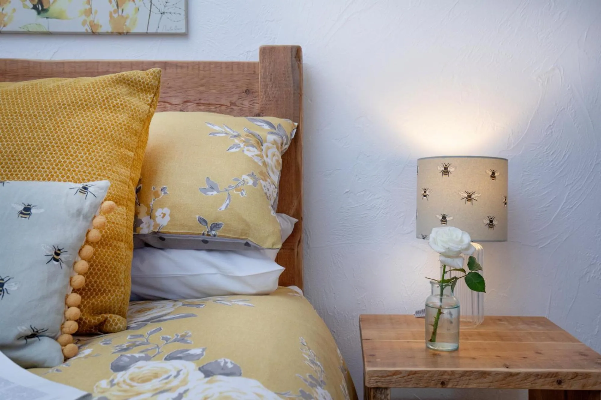 Bed in Rose Cottage