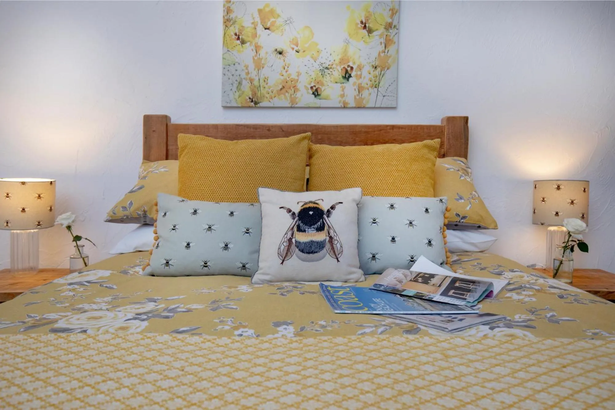 Bed in Rose Cottage