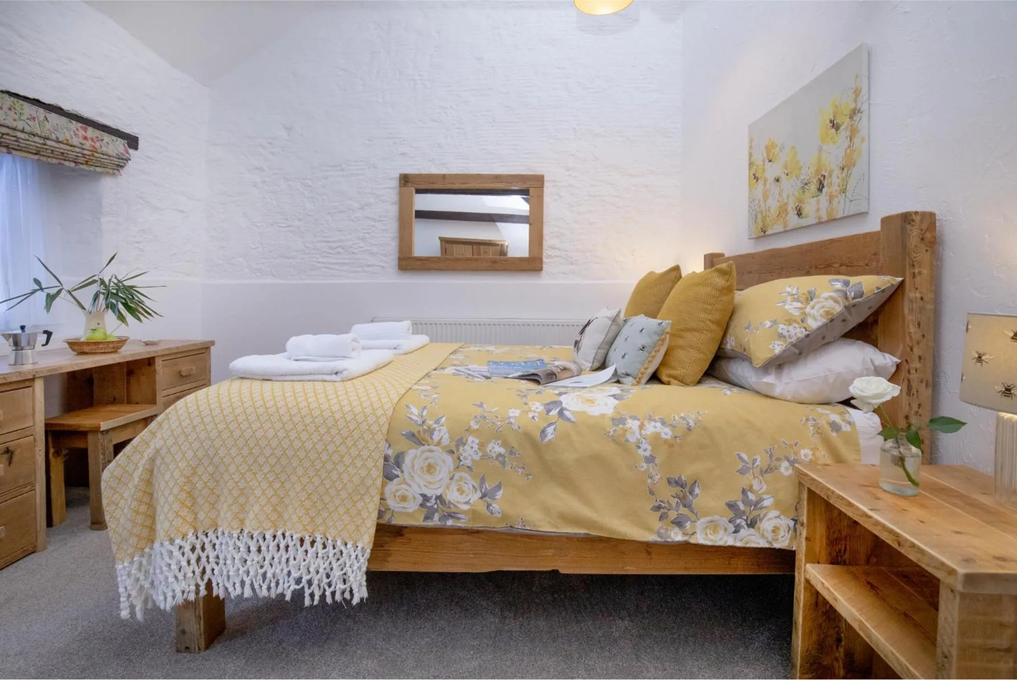 Bed in Rose Cottage