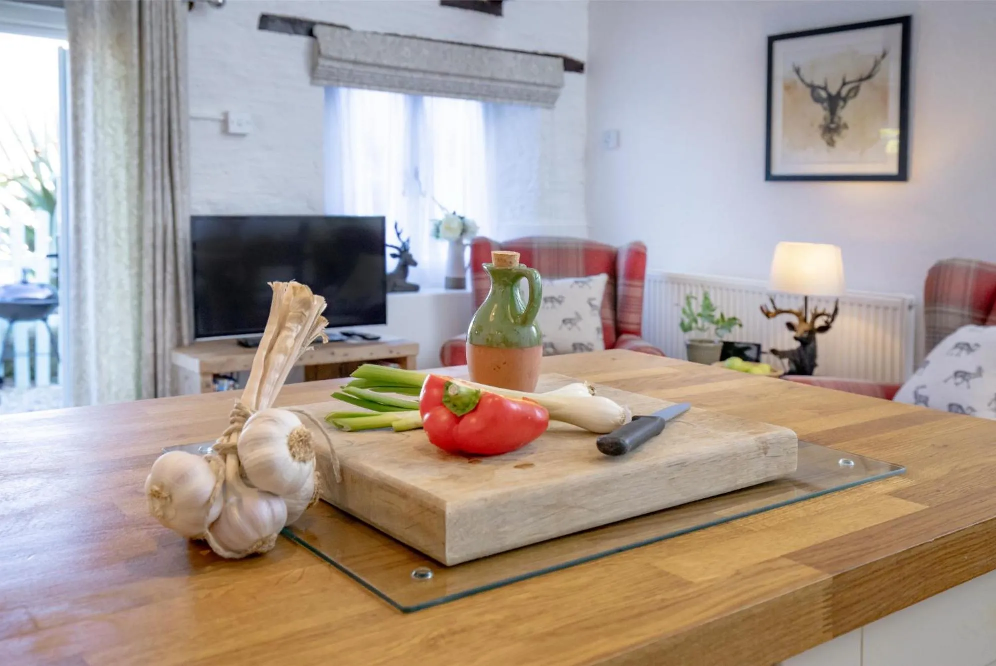 Kitchen or kitchenette in Rose Cottage
