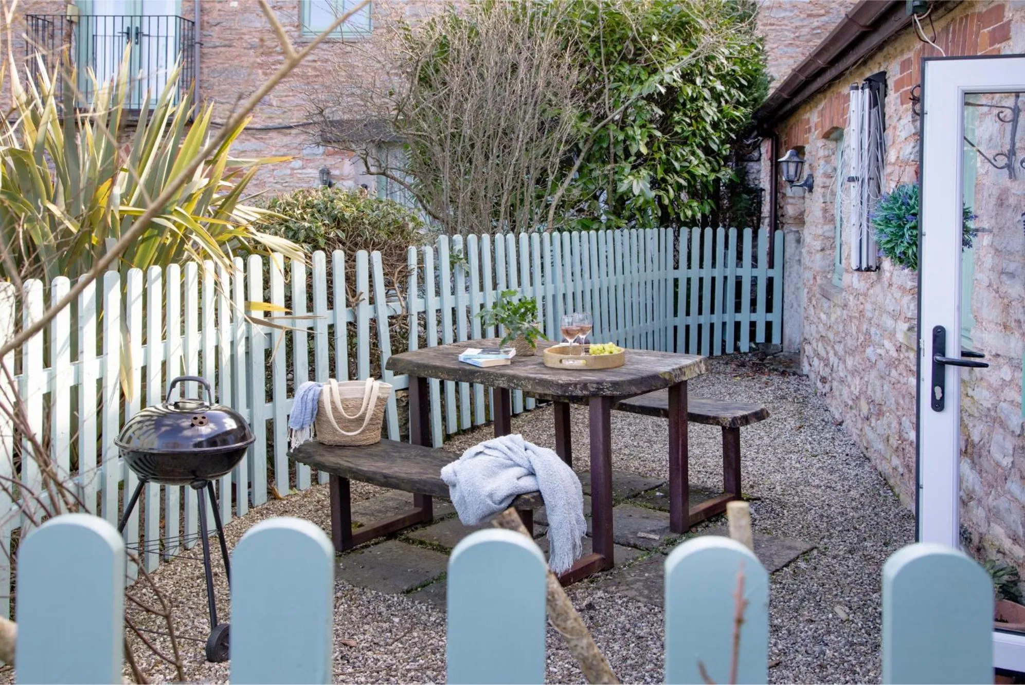 Patio in Rose Cottage
