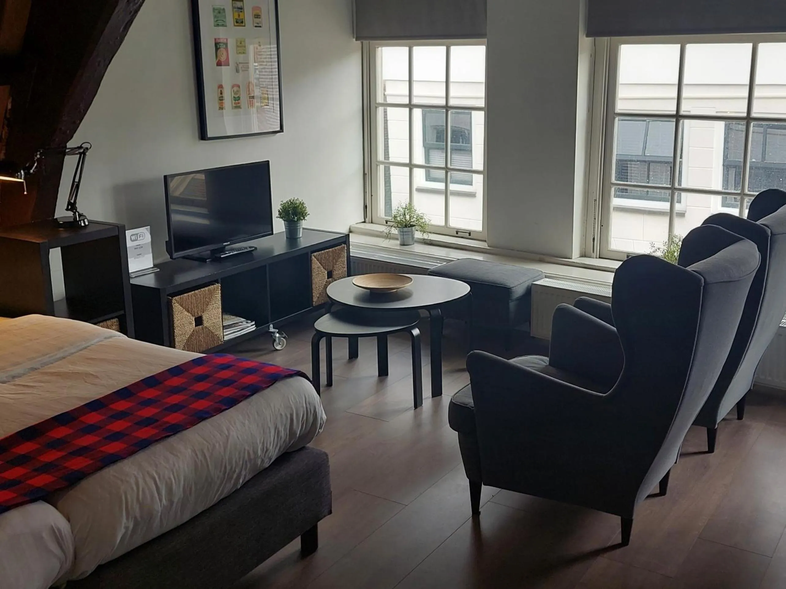 Bed in B&B Museumkwartier Schiedam