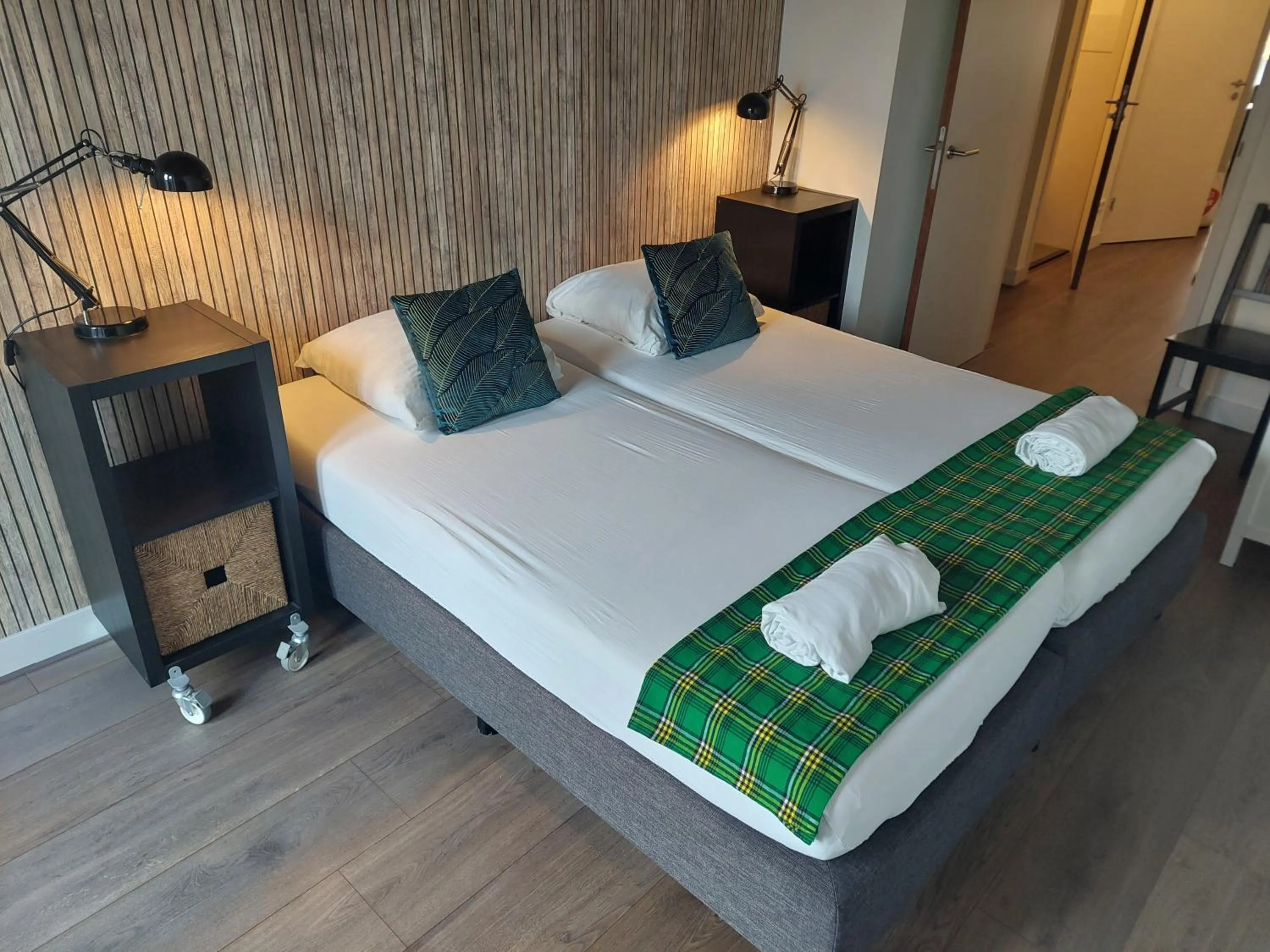 Bed in B&B Museumkwartier Schiedam