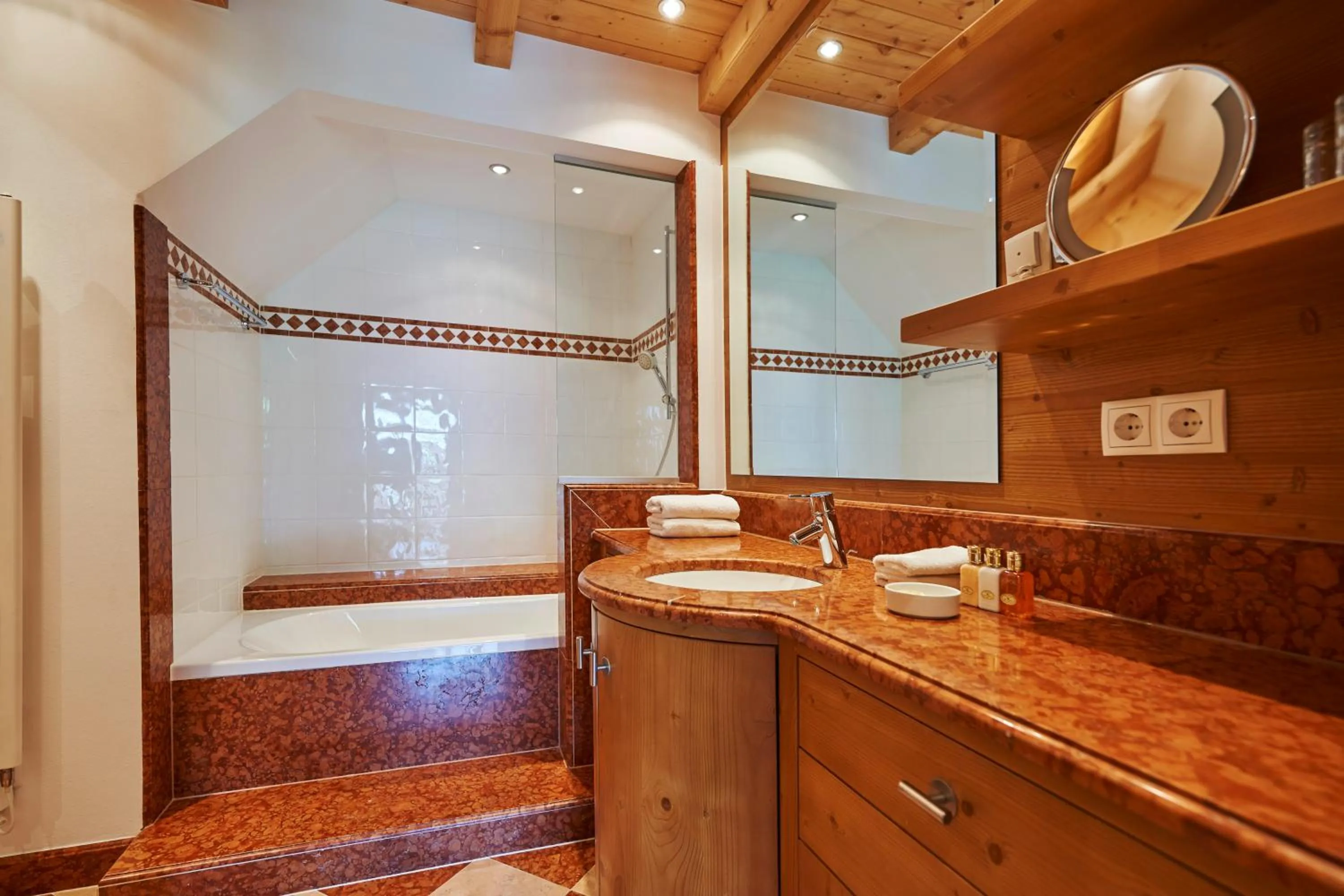 Bathroom in Hotel Mohnenfluh