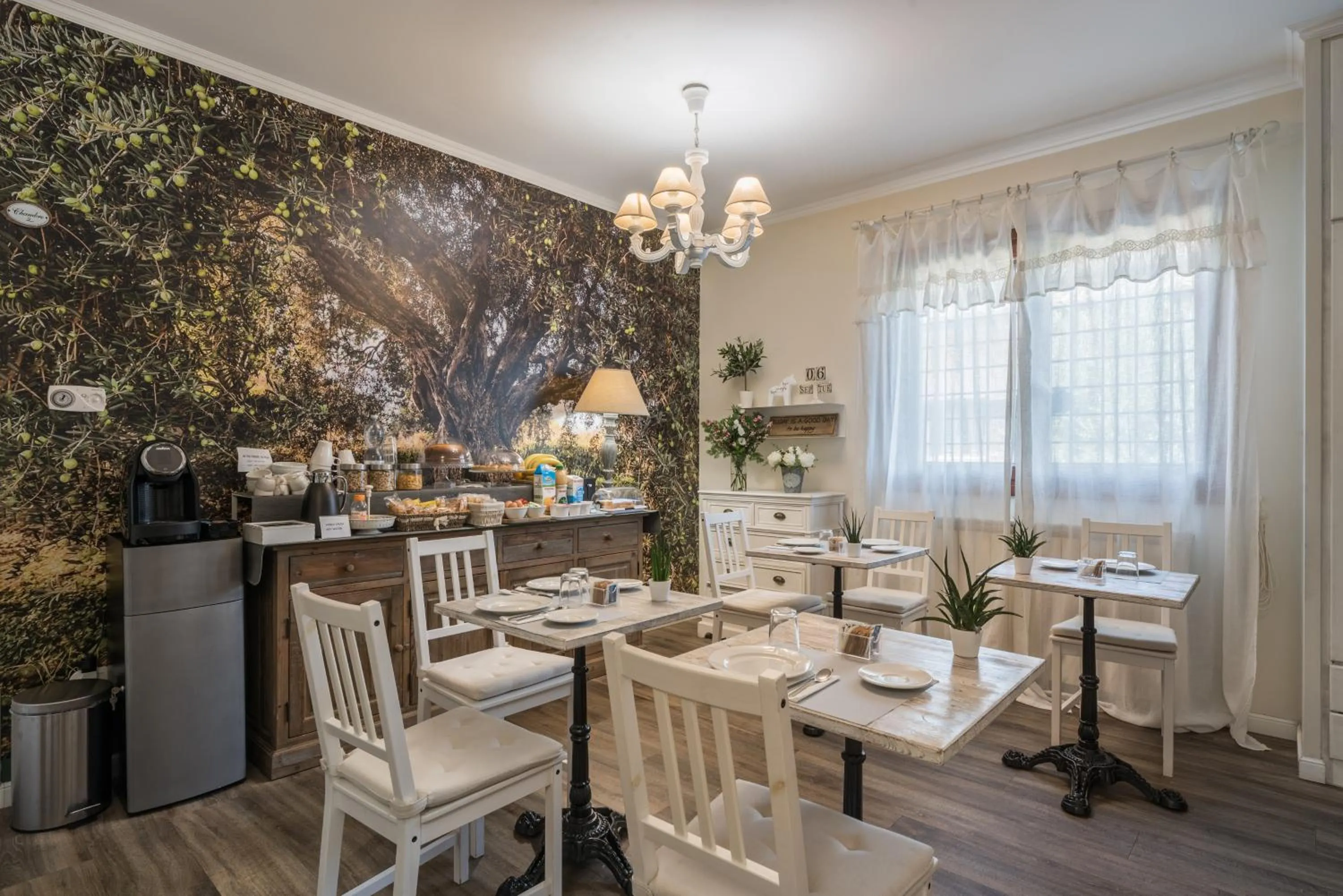 Lobby or reception in B&B L'Ulivo Fiumicino