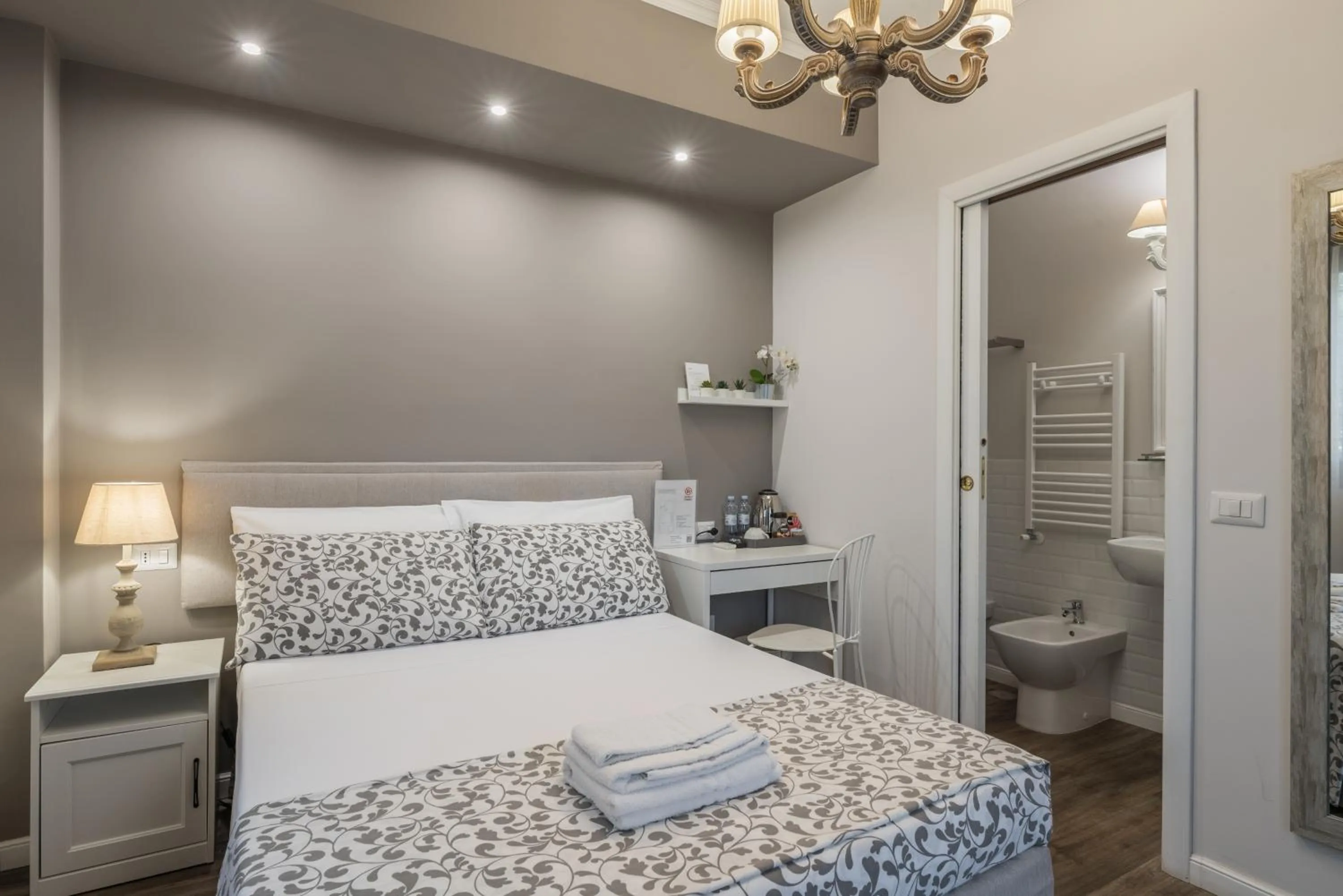 Bed in B&B L'Ulivo Fiumicino