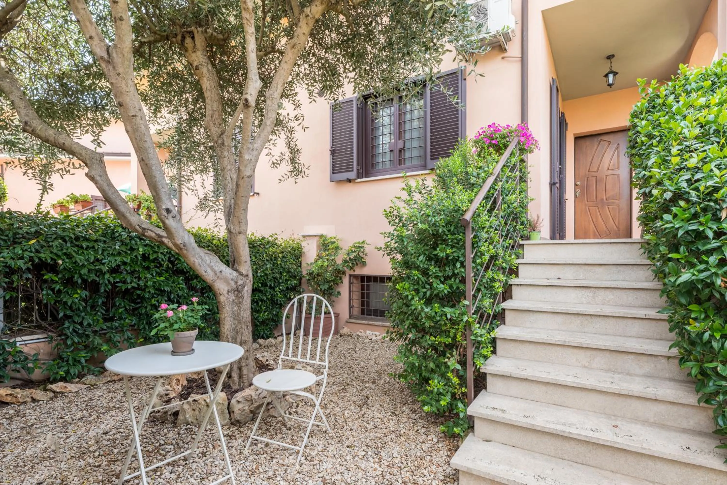 Garden in B&B L'Ulivo Fiumicino