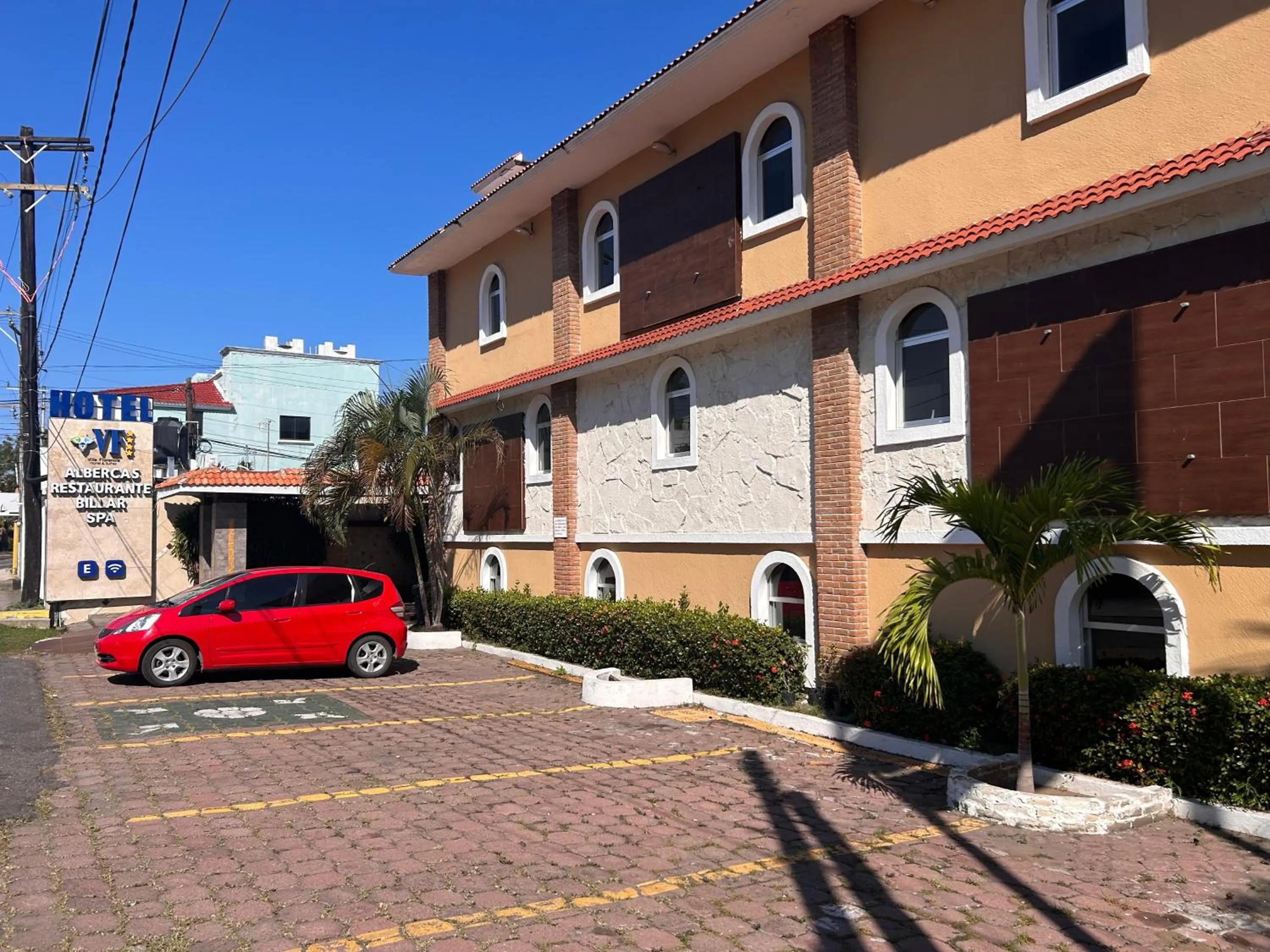 Property building in VF Villa Florencia Hotel