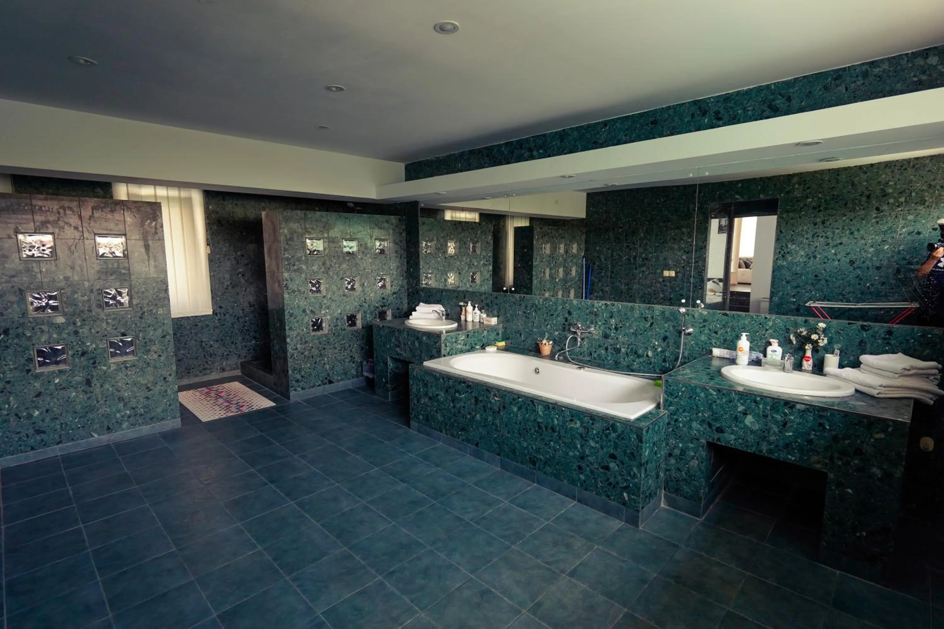 Bathroom in Pensiunea Dolce