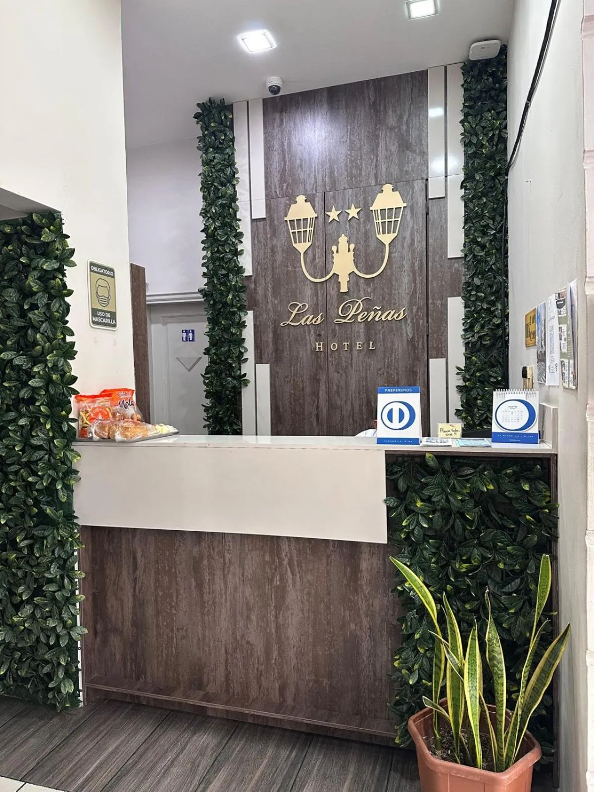 Property building in Hotel Las Peñas