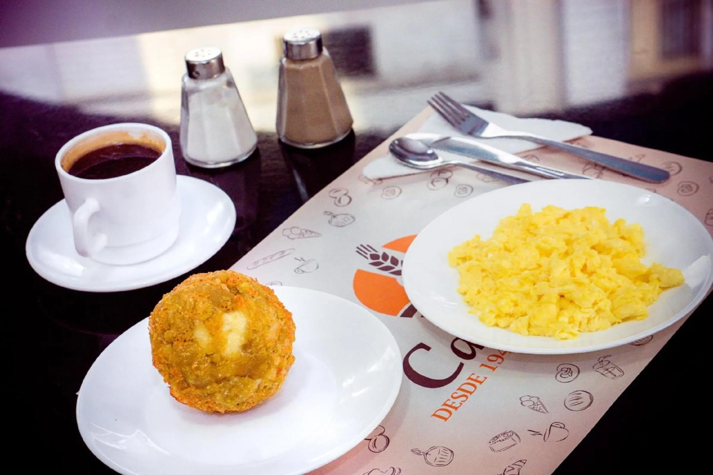 Breakfast in Hotel Las Peñas