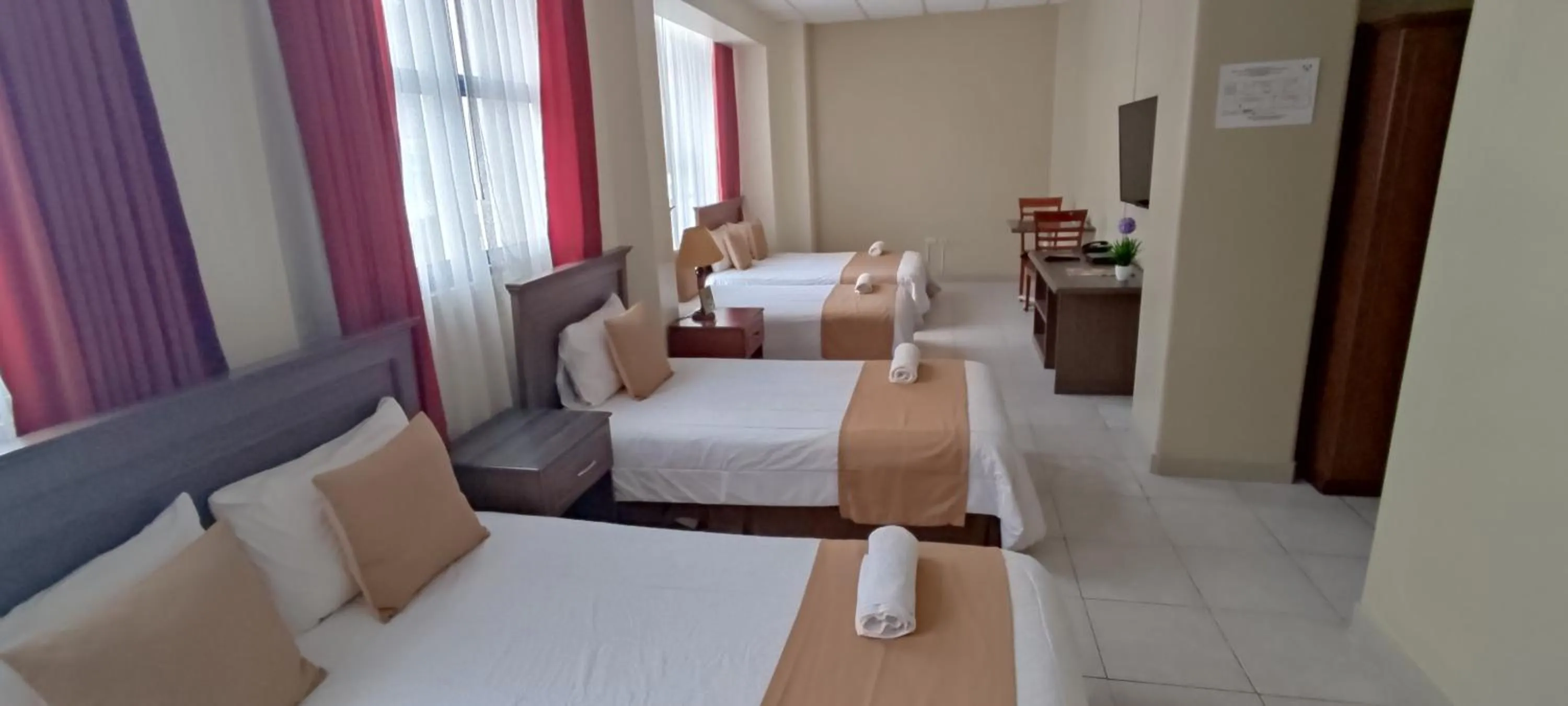 Bed in Hotel Las Peñas