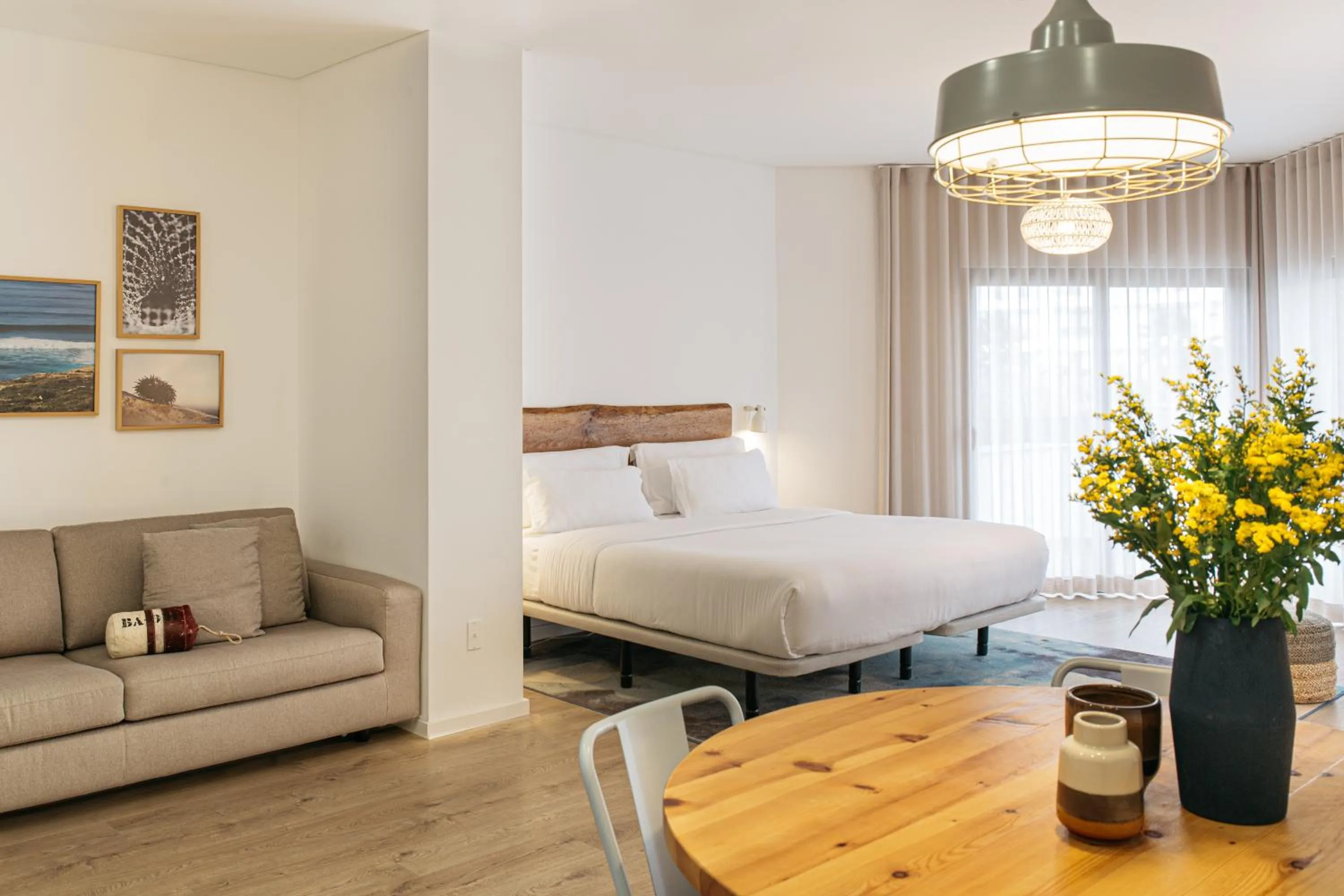 Bed in You and the sea