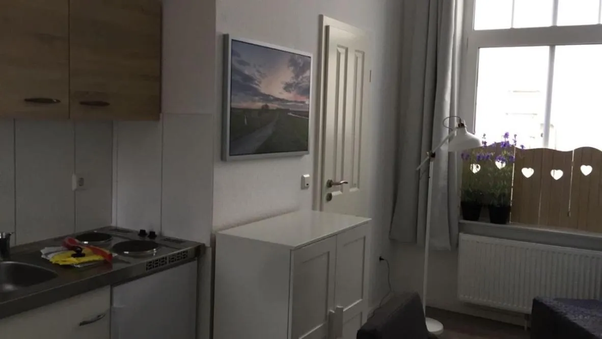 Kitchen or kitchenette in Apartment am Wall