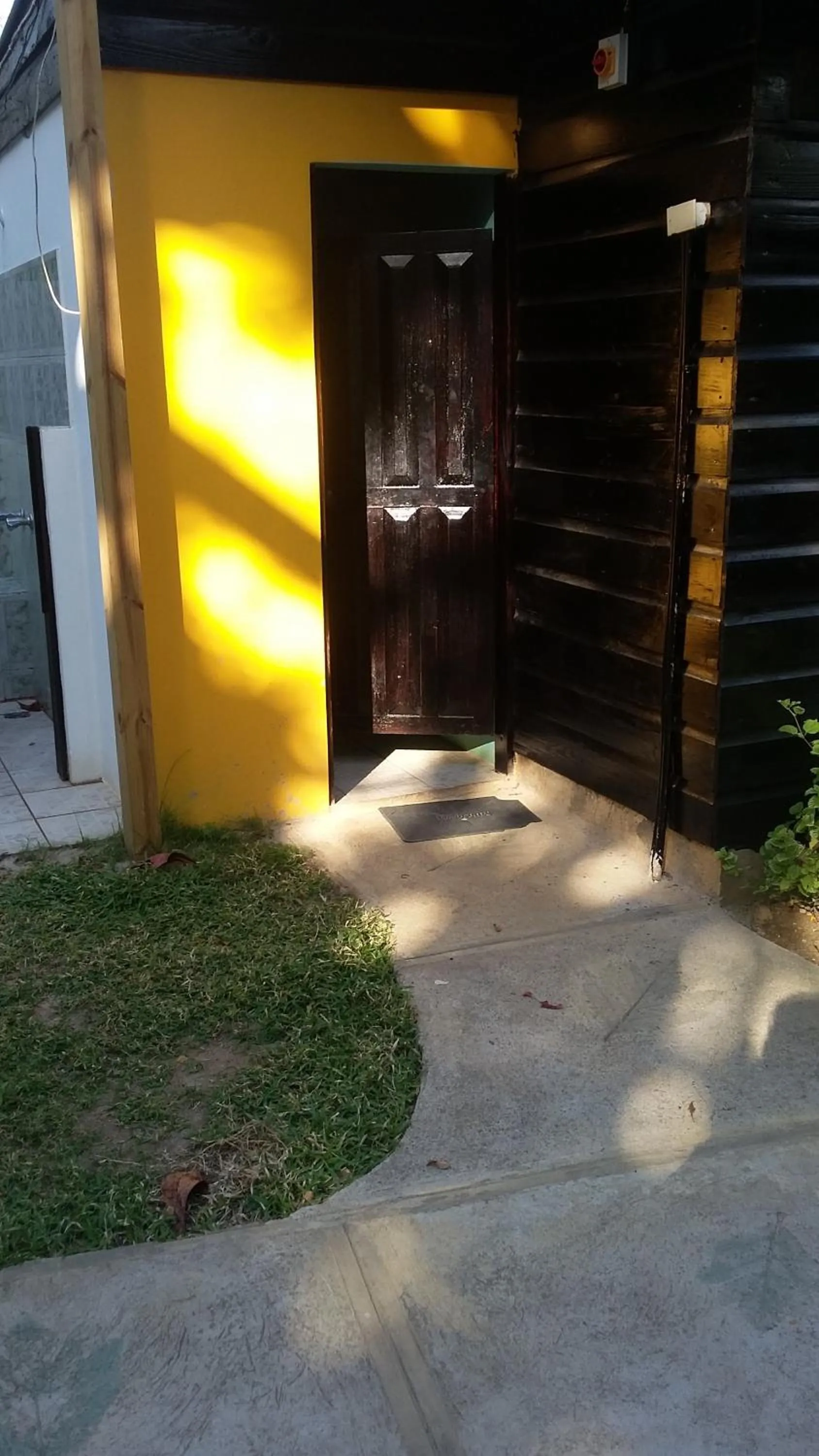 Bathroom in Secret Cabins at Firefly Beach Cottage