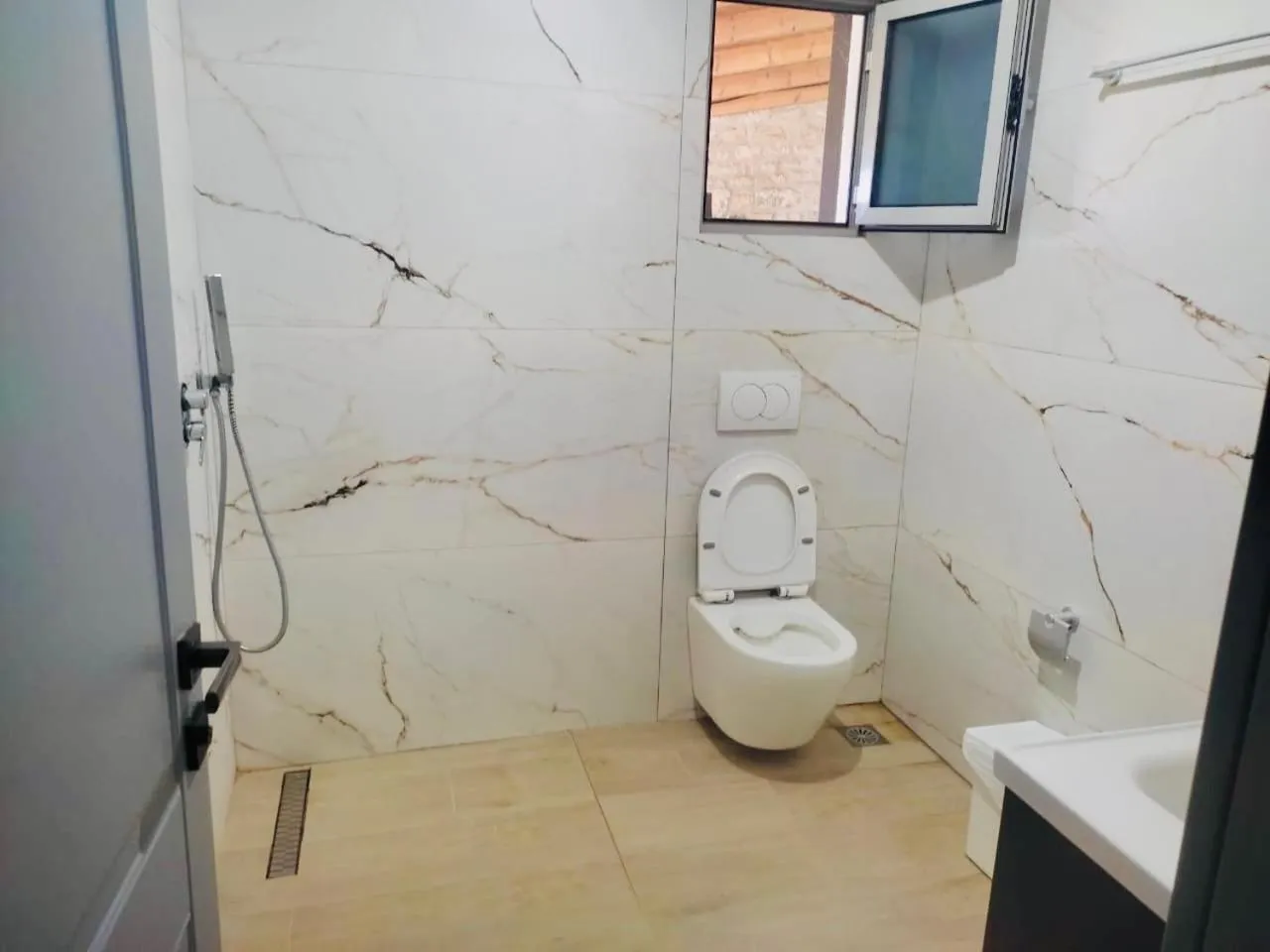 Shower in Petros rooms