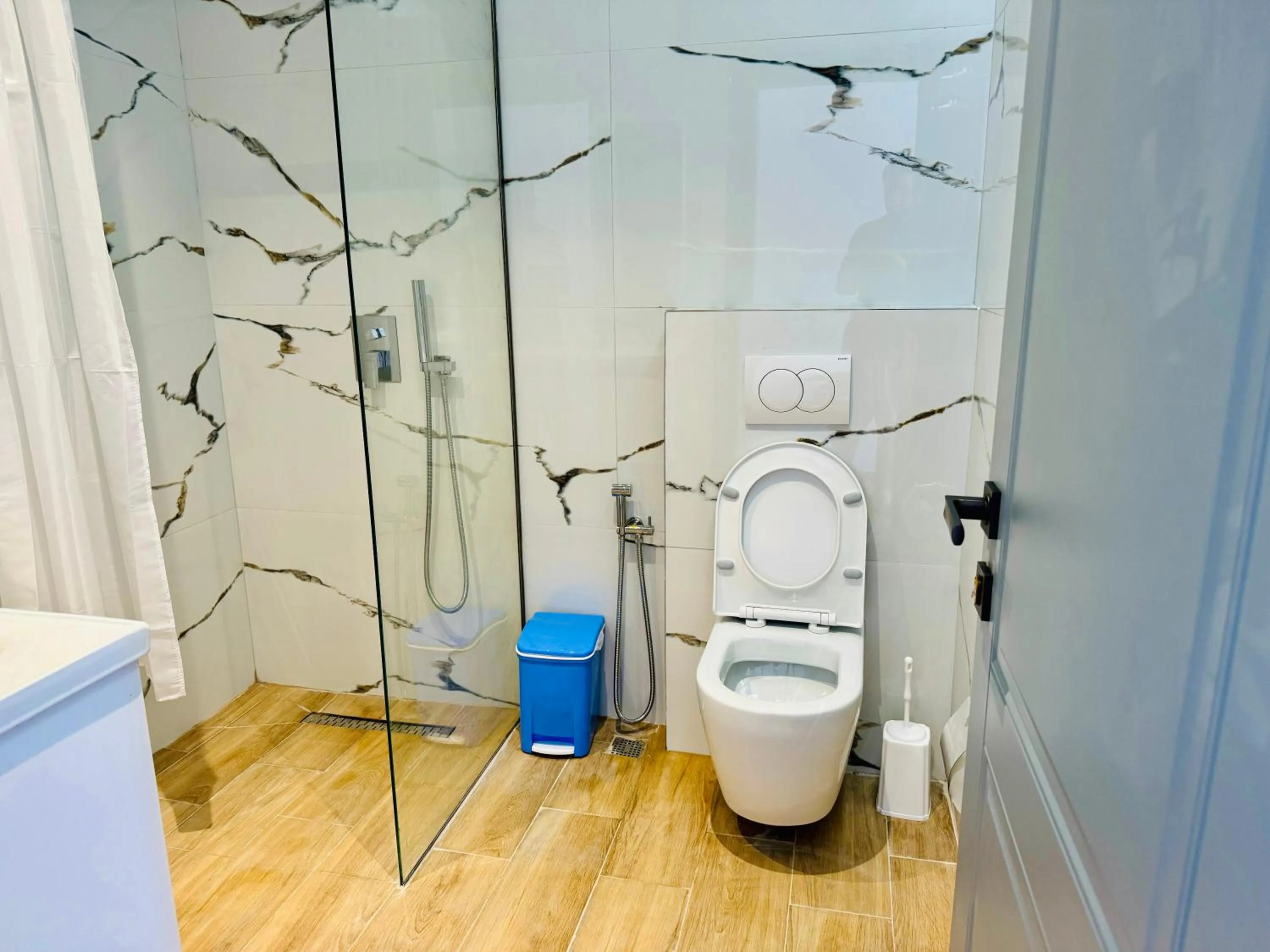 Shower in Petros rooms