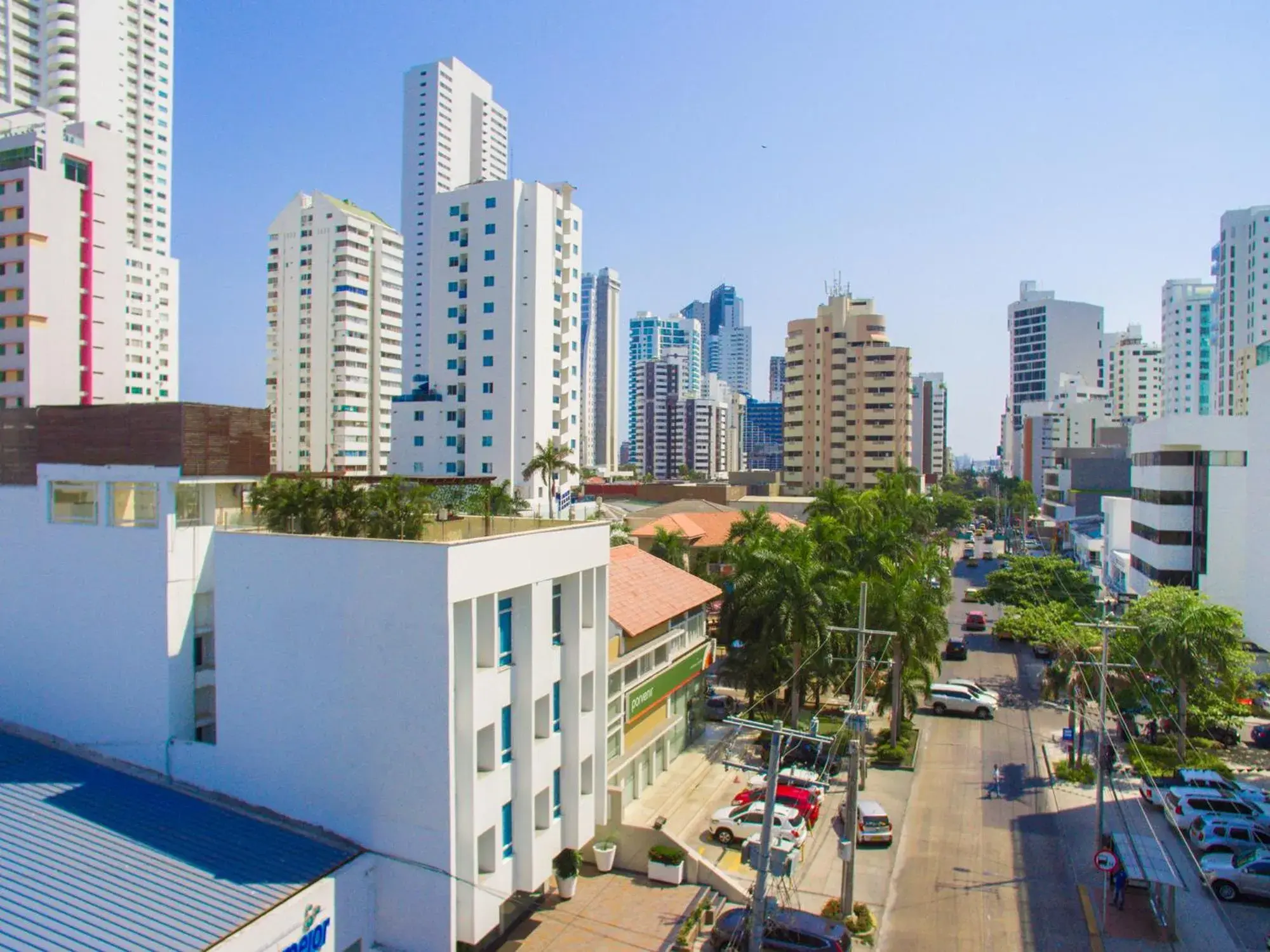 Bird's eye view in GIO hotel Tama Cartagena Bird's eye view in GIO hotel Tama Cartagena