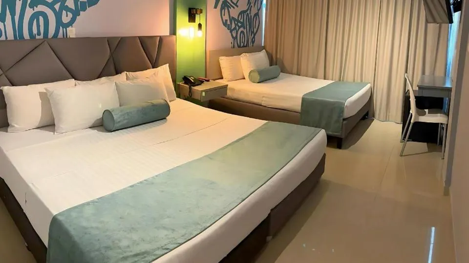 Bed in GIO hotel Tama Cartagena